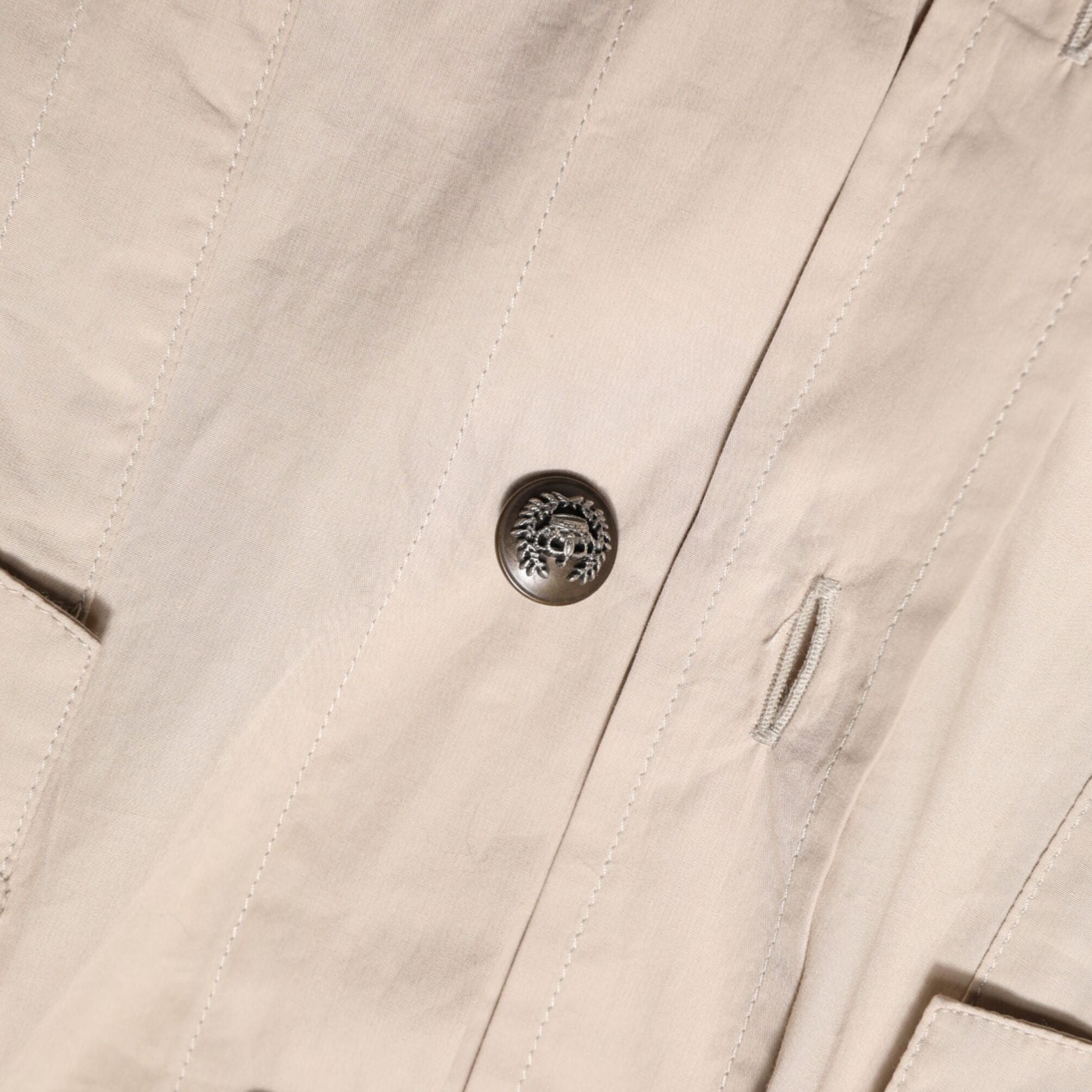 Dolce & Gabbana Beige Collared Long Sleeve Cotton Shirt Top