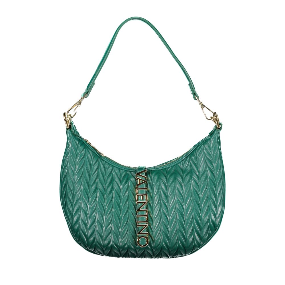 Mario Valentino Verde Polyurethane Women's Shoulder Bag