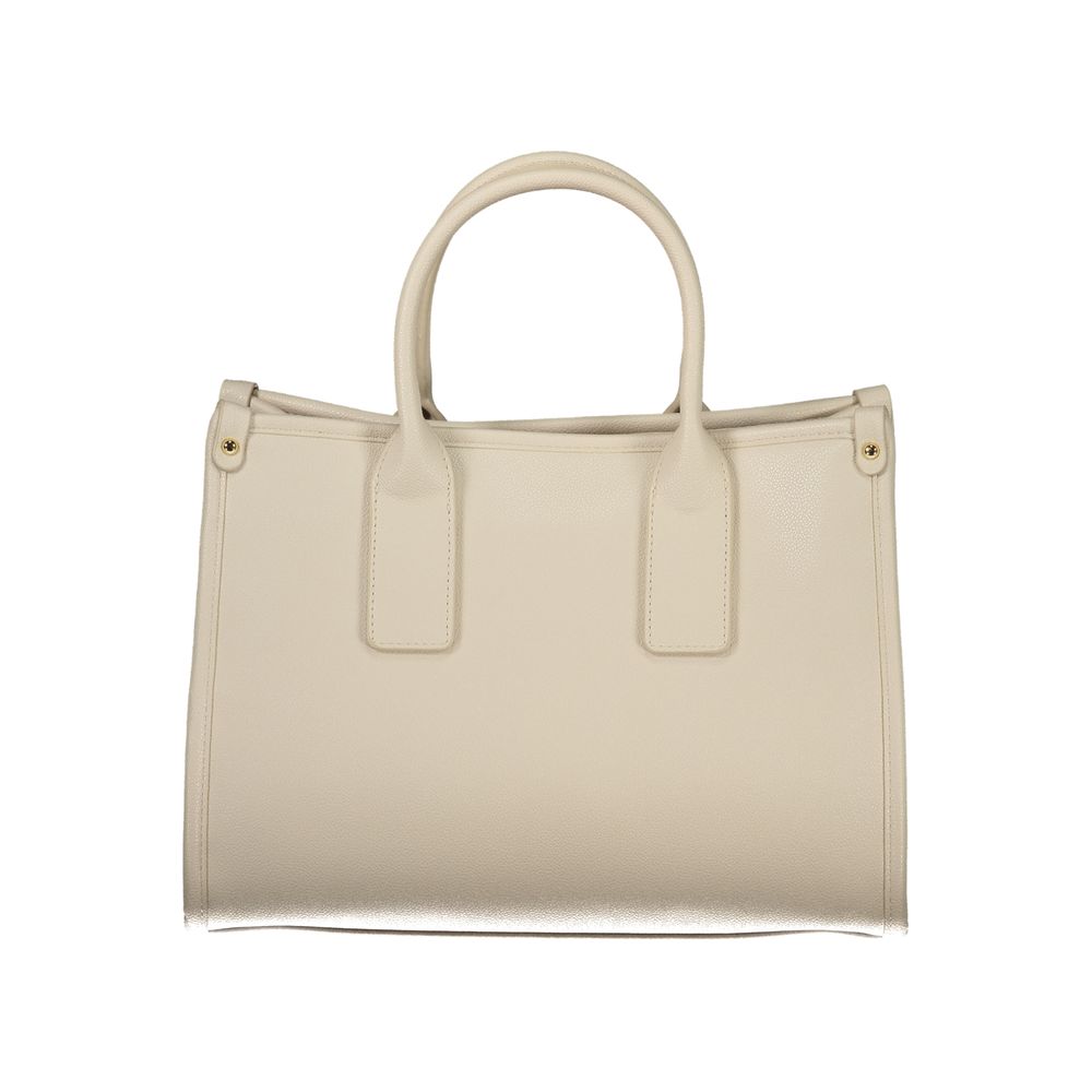 Mario Valentino Beige Polyurethane Women Handbag