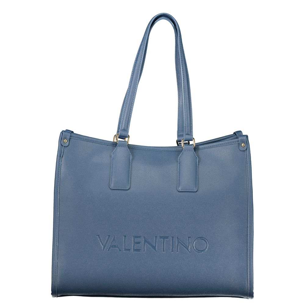 Mario Valentino Blu Polyurethane Women Handbag