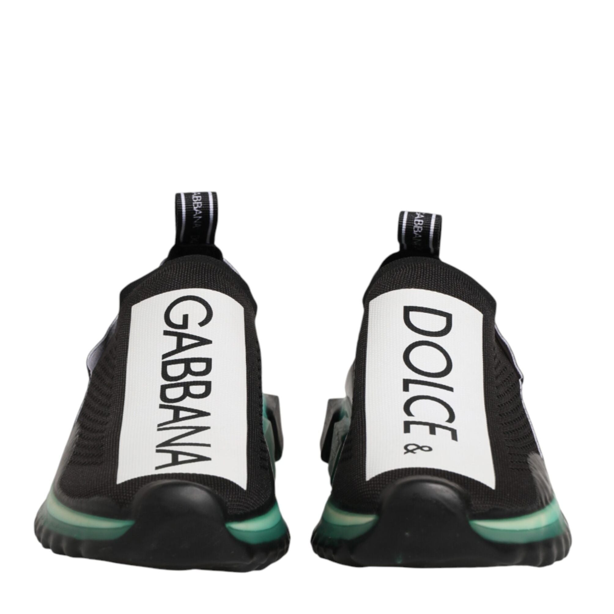 Dolce & Gabbana Black Slip On Sorrento Men Sneakers Shoes