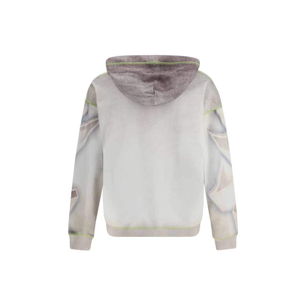 Diesel Gray Cotton Sweatshirt