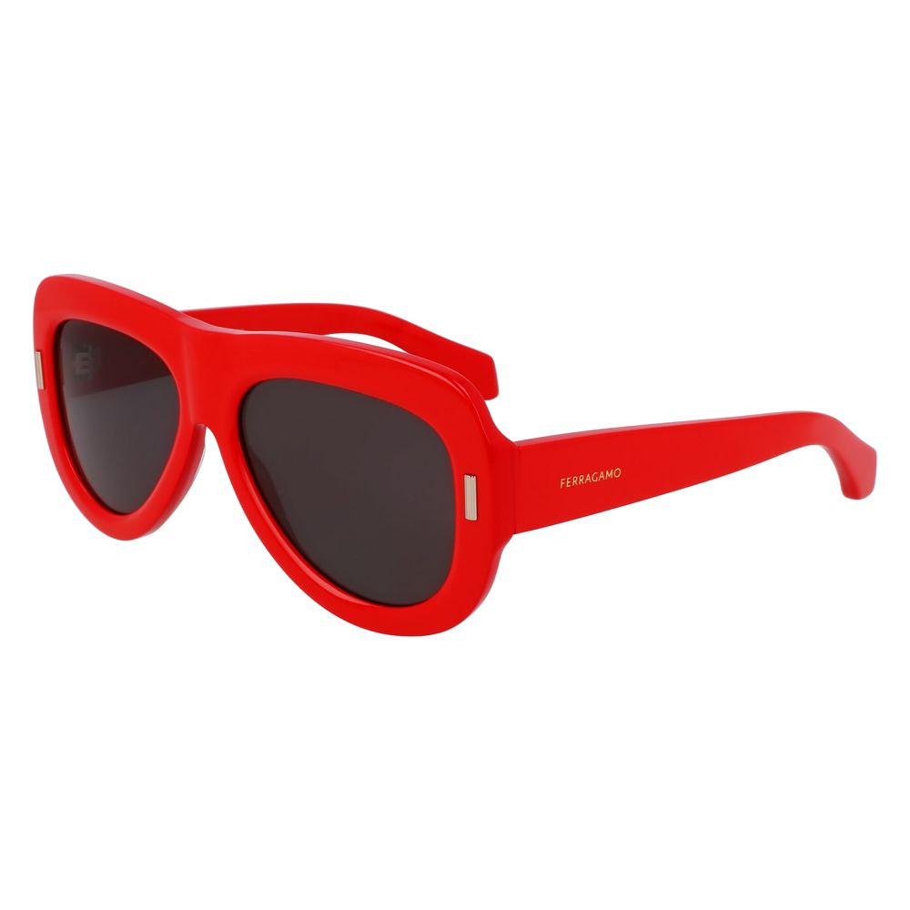 Ferragamo Multicolor Acetate Sunglasses