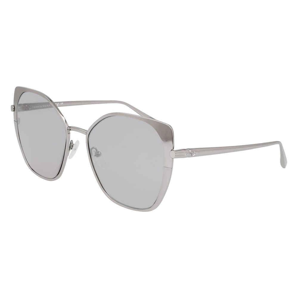 Longchamp Gray Metal Sunglasses