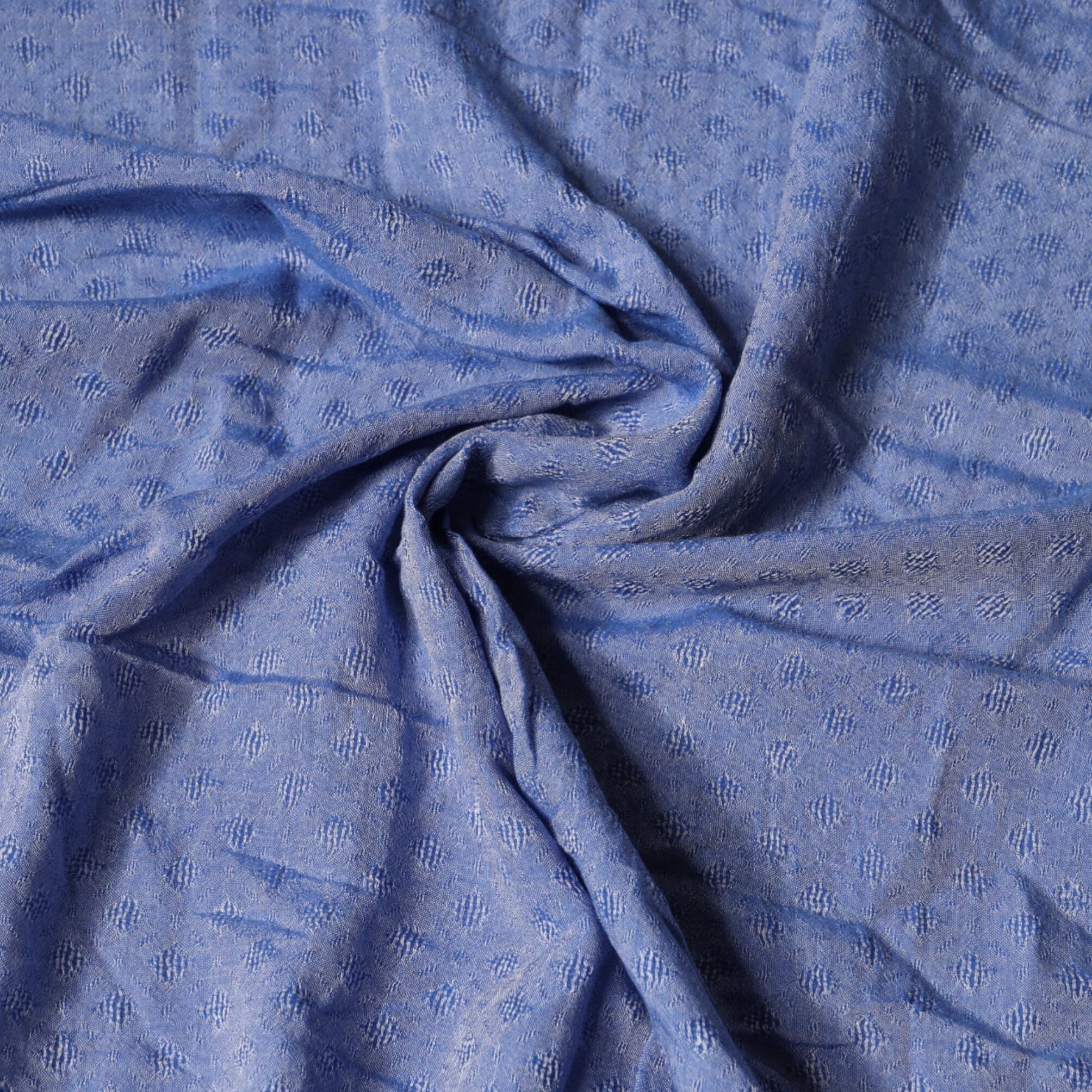 Dolce & Gabbana Blue Lace Stole Cotton Neck Wrap Shawl Scarf