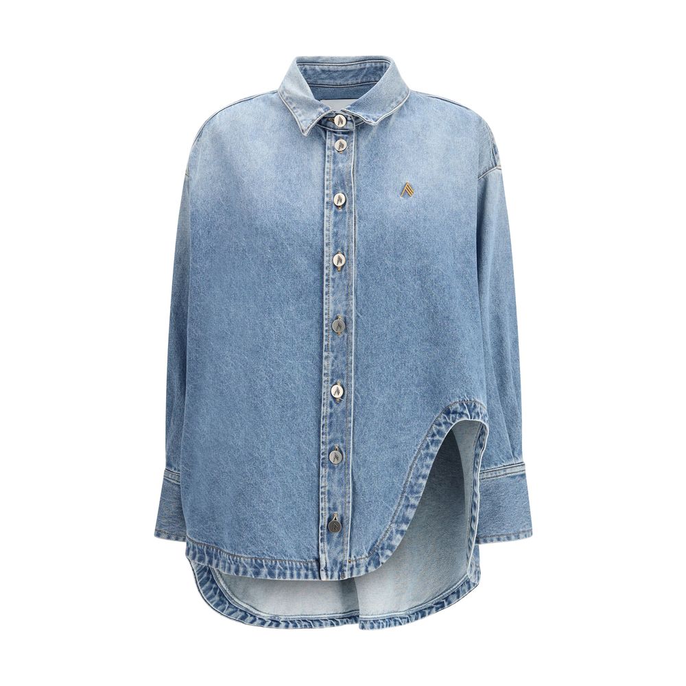 The Attico Blue Denim Shirt