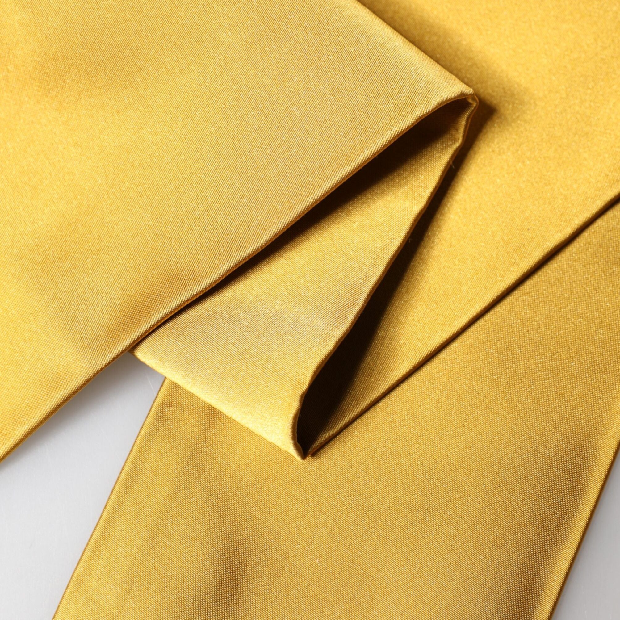 Dolce & Gabbana Yellow Silk Fringes Neck Wrap Foulard Scarf