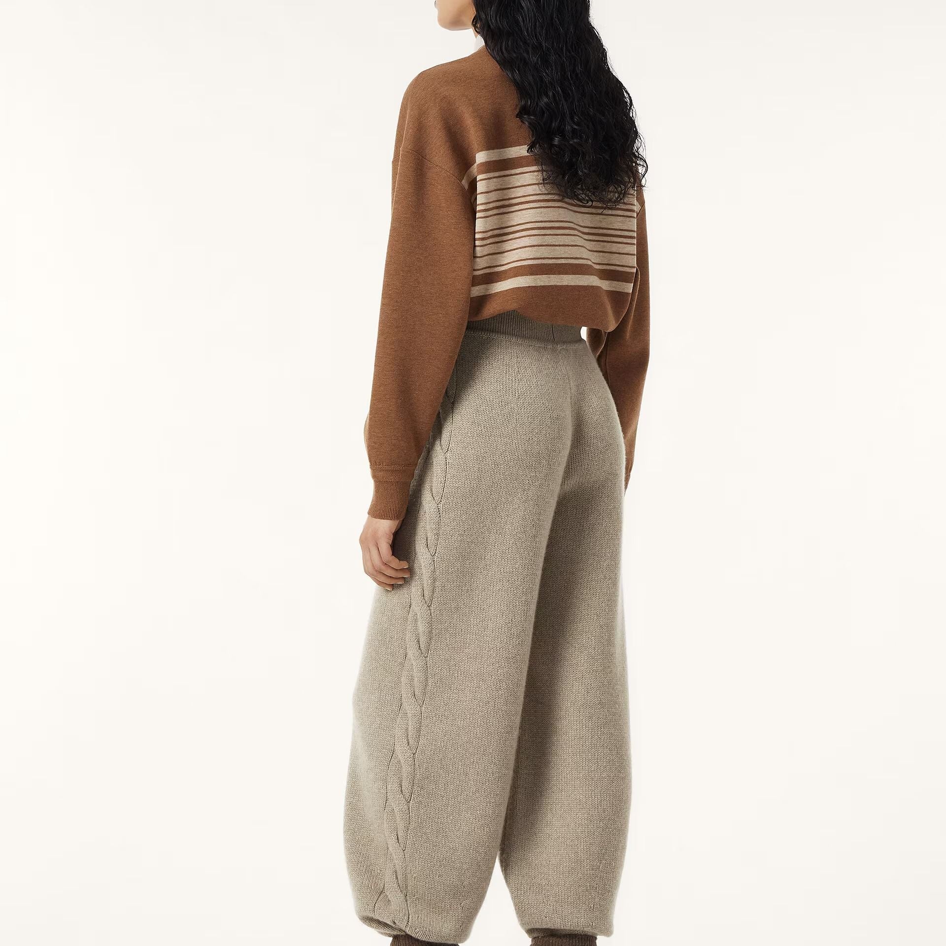 Loro Piana Napier Trousers in Baby Cashmere - Coarsehair