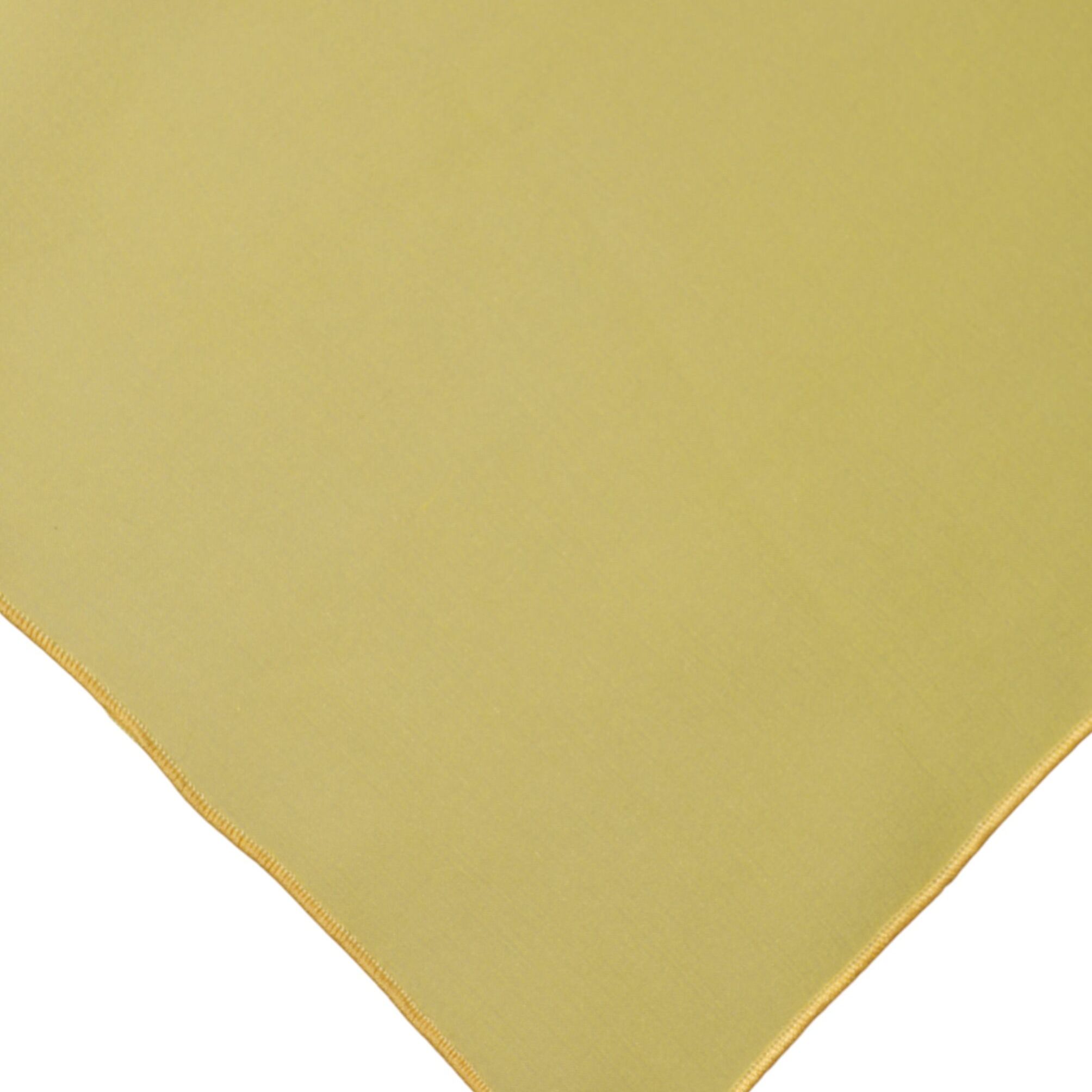 Dolce & Gabbana Yellow Silk Neck Wrap Square Foulard Scarf