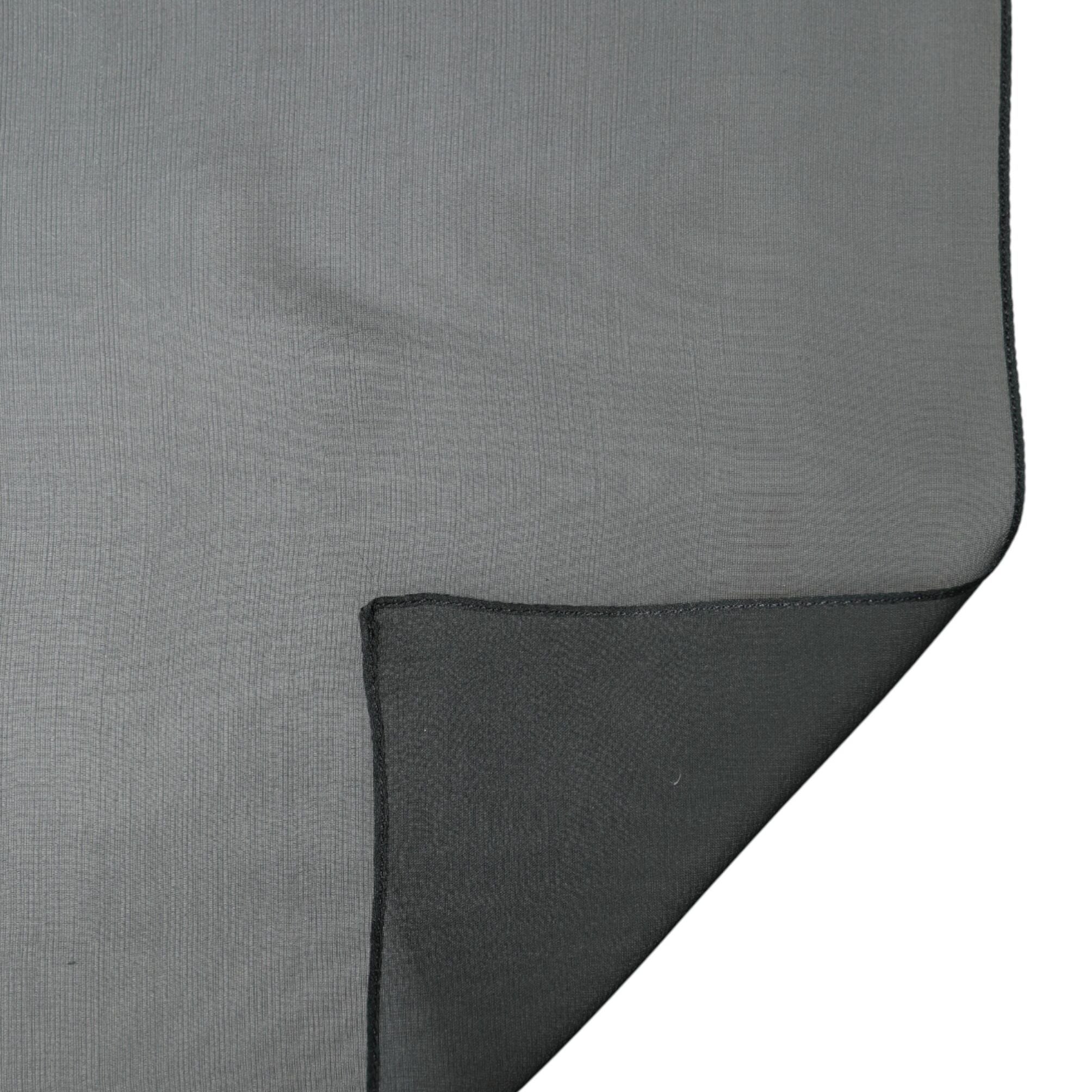 Dolce & Gabbana Dark Green Stole Silk Neck Wrap Shawl  Scarf