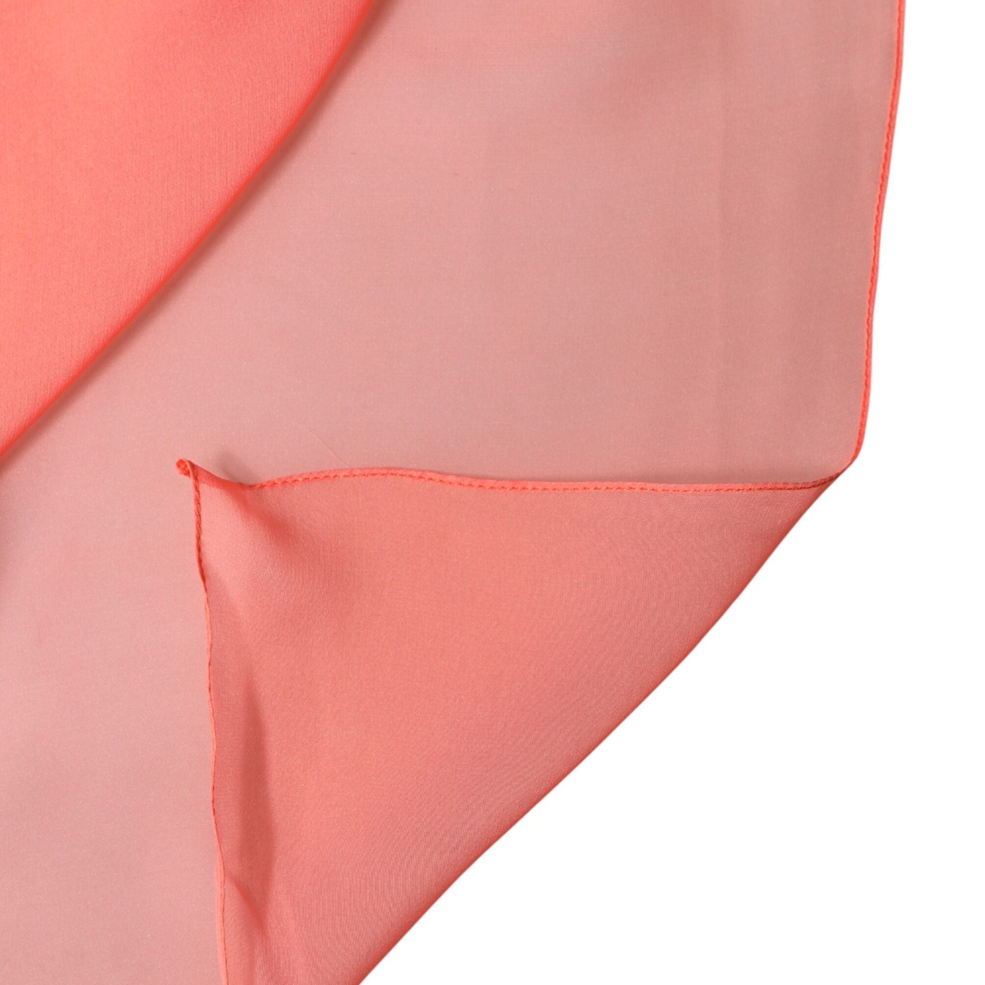 Dolce & Gabbana Light Pink Stole Neck Wrap Shawl Scarf