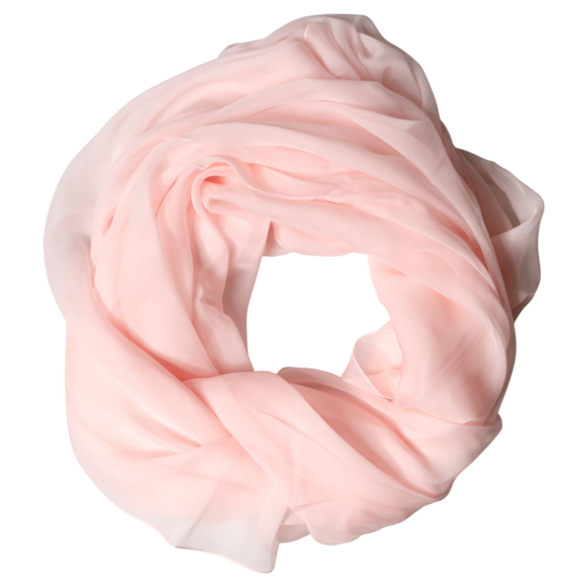 Dolce & Gabbana Light Pink Stole Silk Neck Wrap Shawl  Scarf