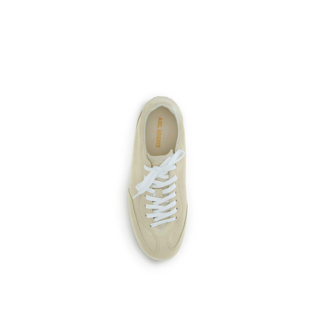 Axel Arigato Beige Calf Leather Bos Taurus Low Top Sneakers