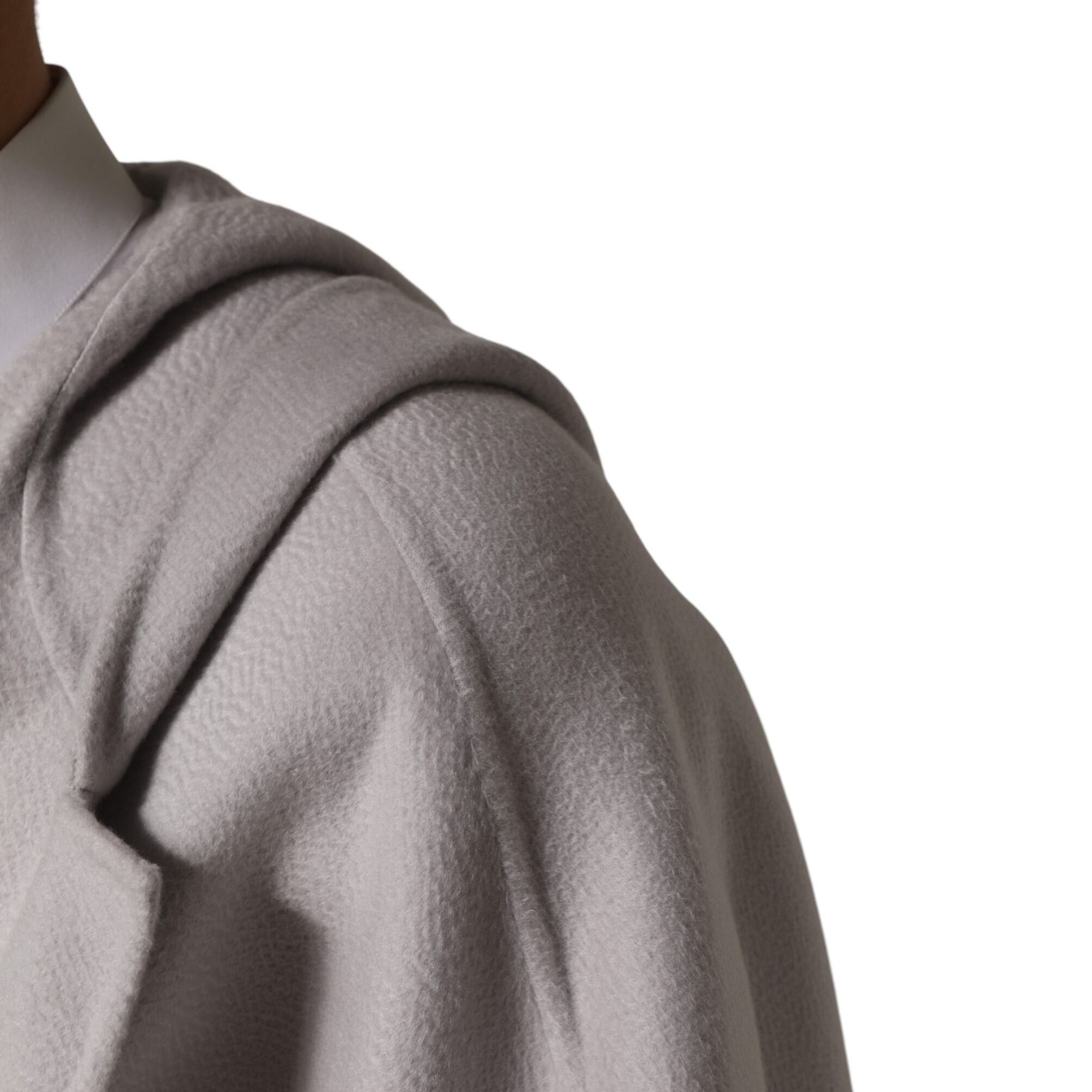 Dolce & Gabbana Off White Belted Long Trench Coat Men Jacket