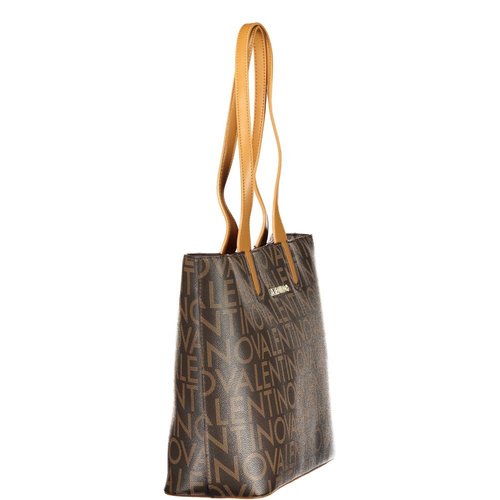 Mario Valentino Marrone Polyurethane Women Handbag