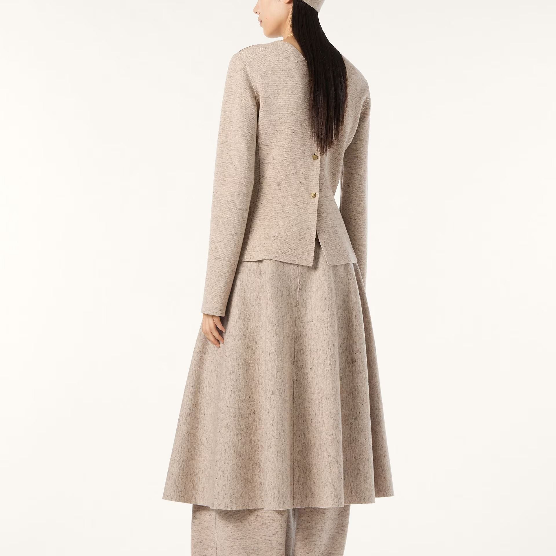 Loro Piana Willow Crewneck in Cashmere, Wish® Wool, Linen