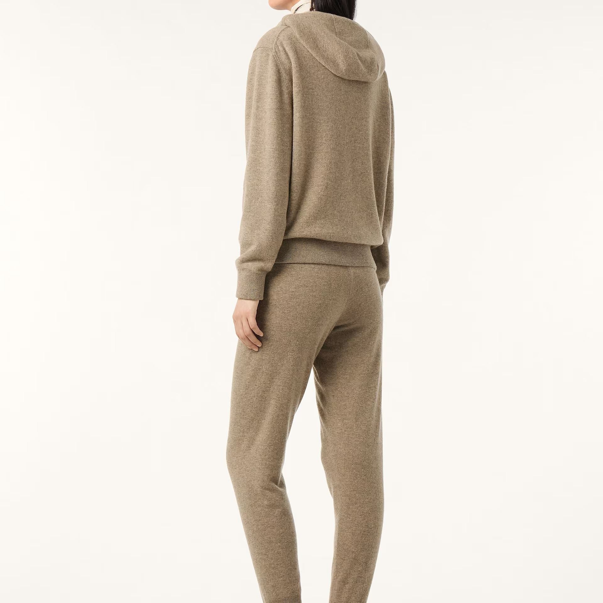 Loro Piana Duo Hooded Bomber Jumper in Cashmere