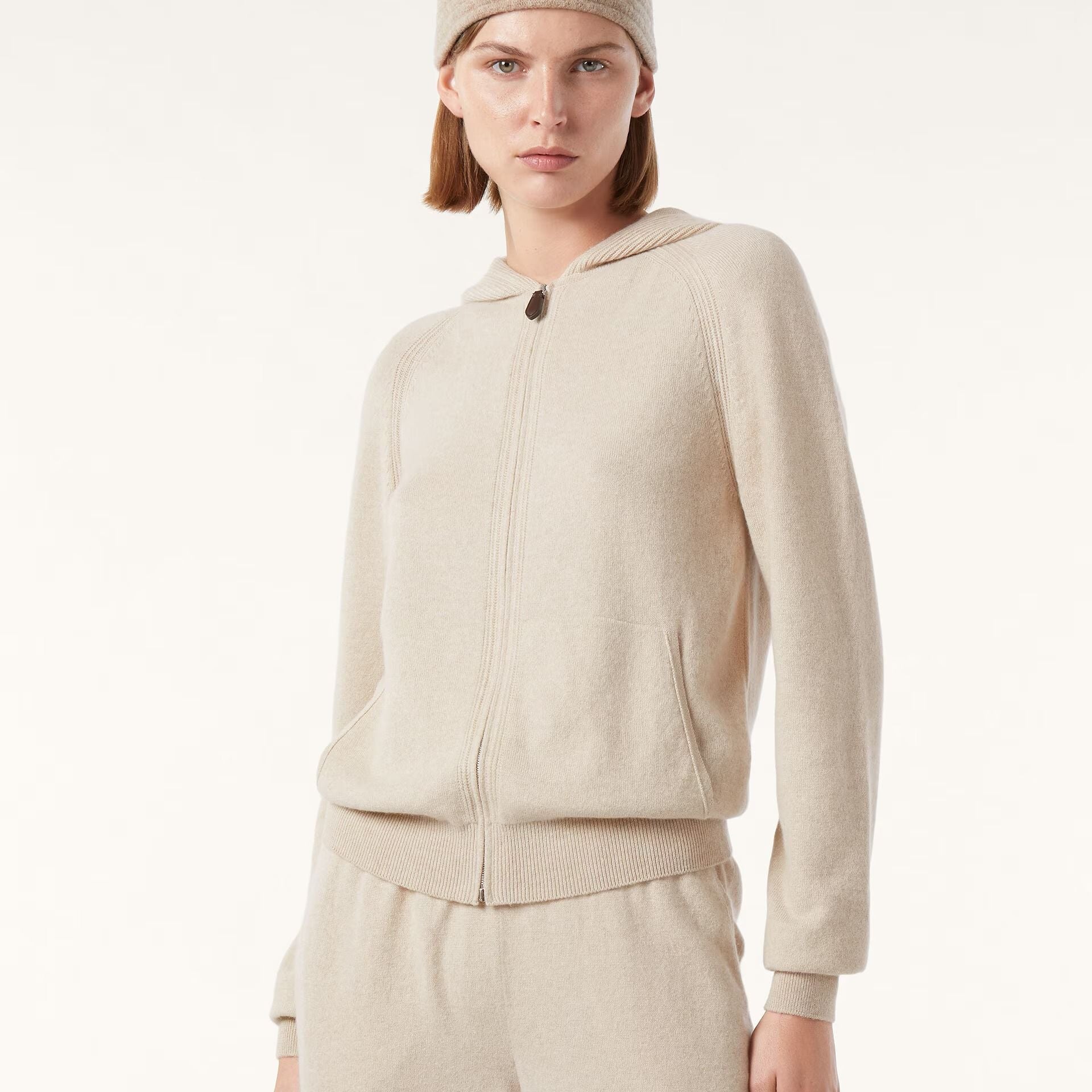 Loro Piana Merano Bomber Jacket in Baby Cashmere
