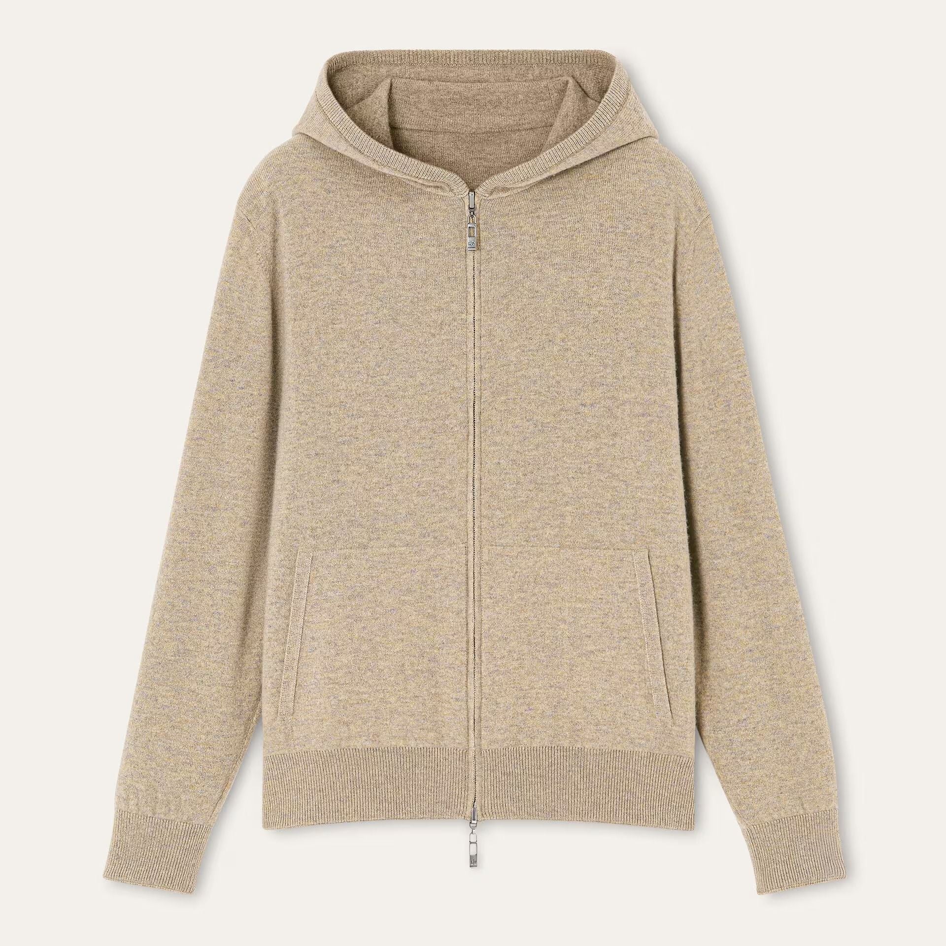 Loro Piana Duo Hooded Bomber Jumper in Cashmere
