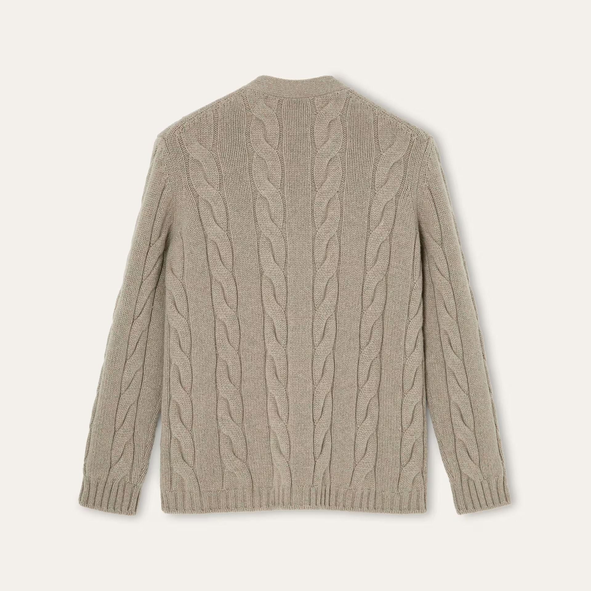 Loro Piana Napier Cardigan in Baby Cashmere Coarsehair