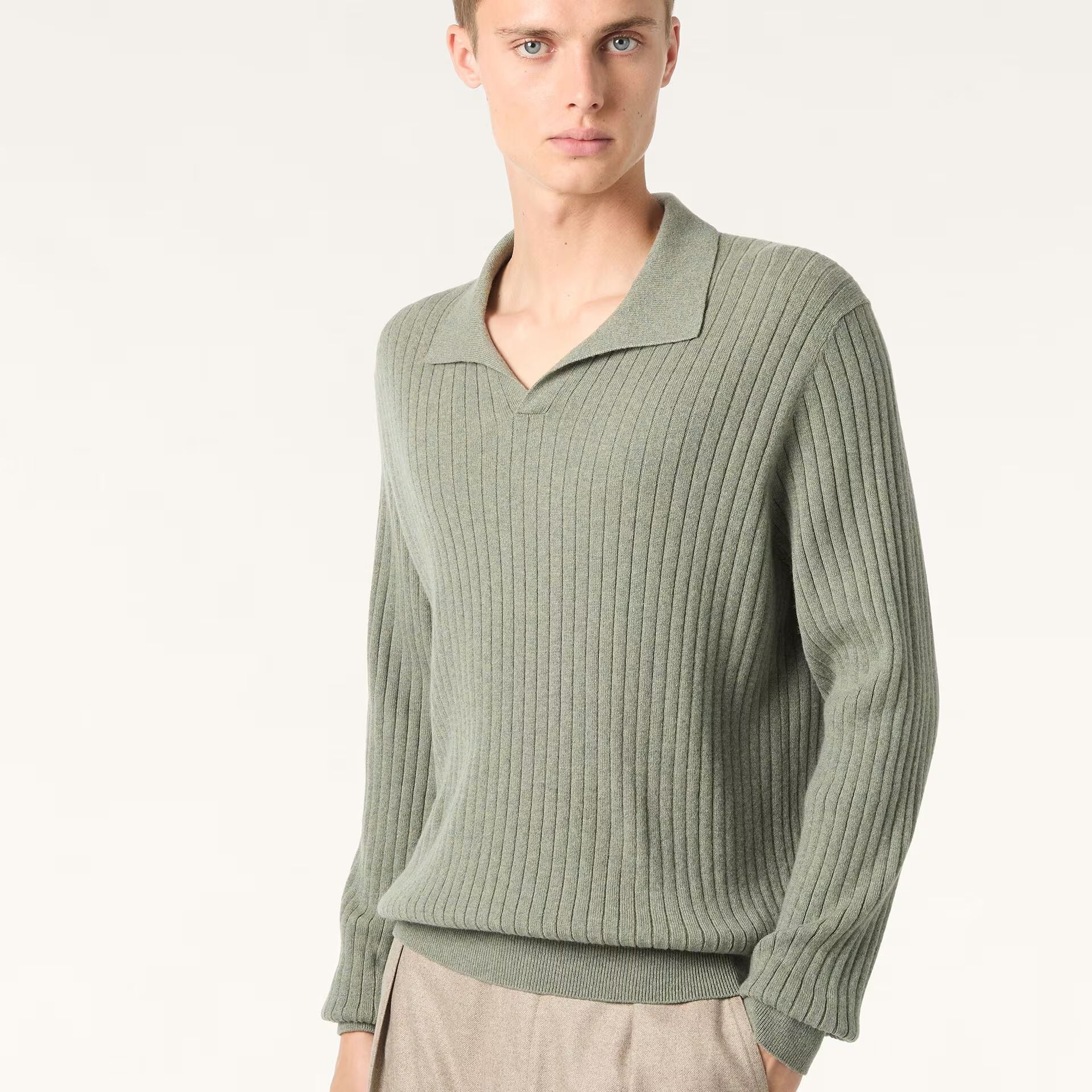 Loro Piana Lexington Polo Shirt in Baby Cashmere