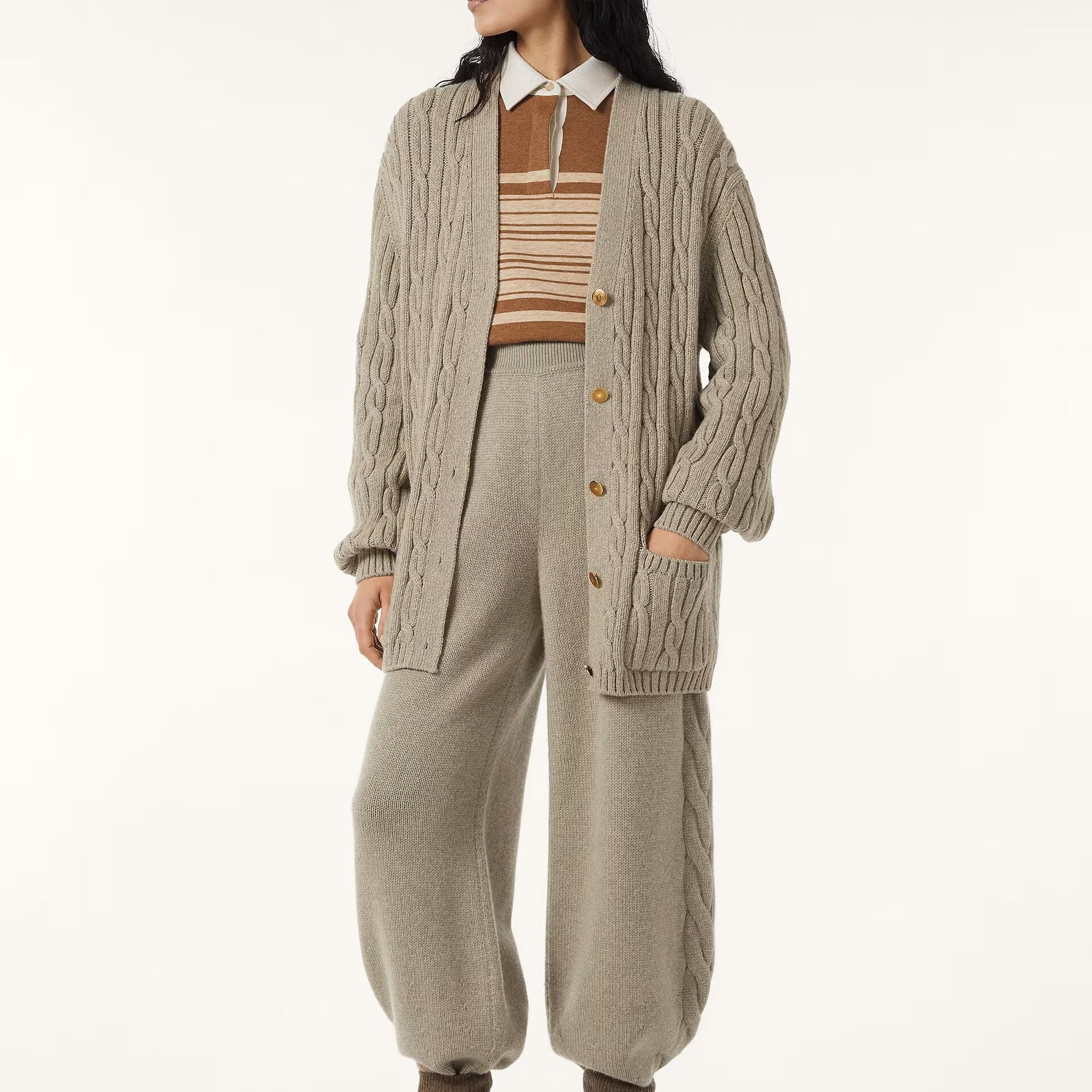 Loro Piana Napier Trousers in Baby Cashmere - Coarsehair