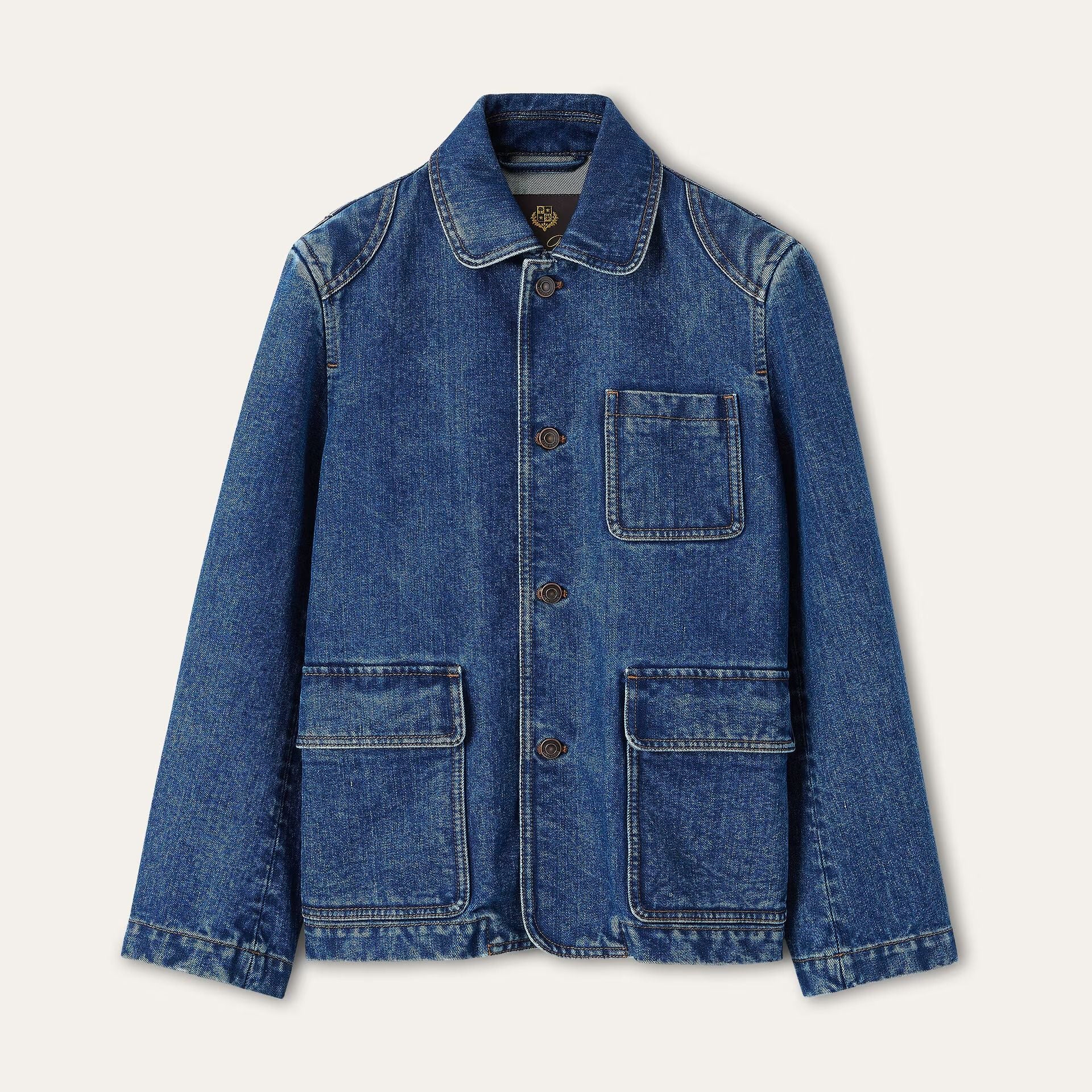 Loro Piana Nichi Jacket in Denim Silk