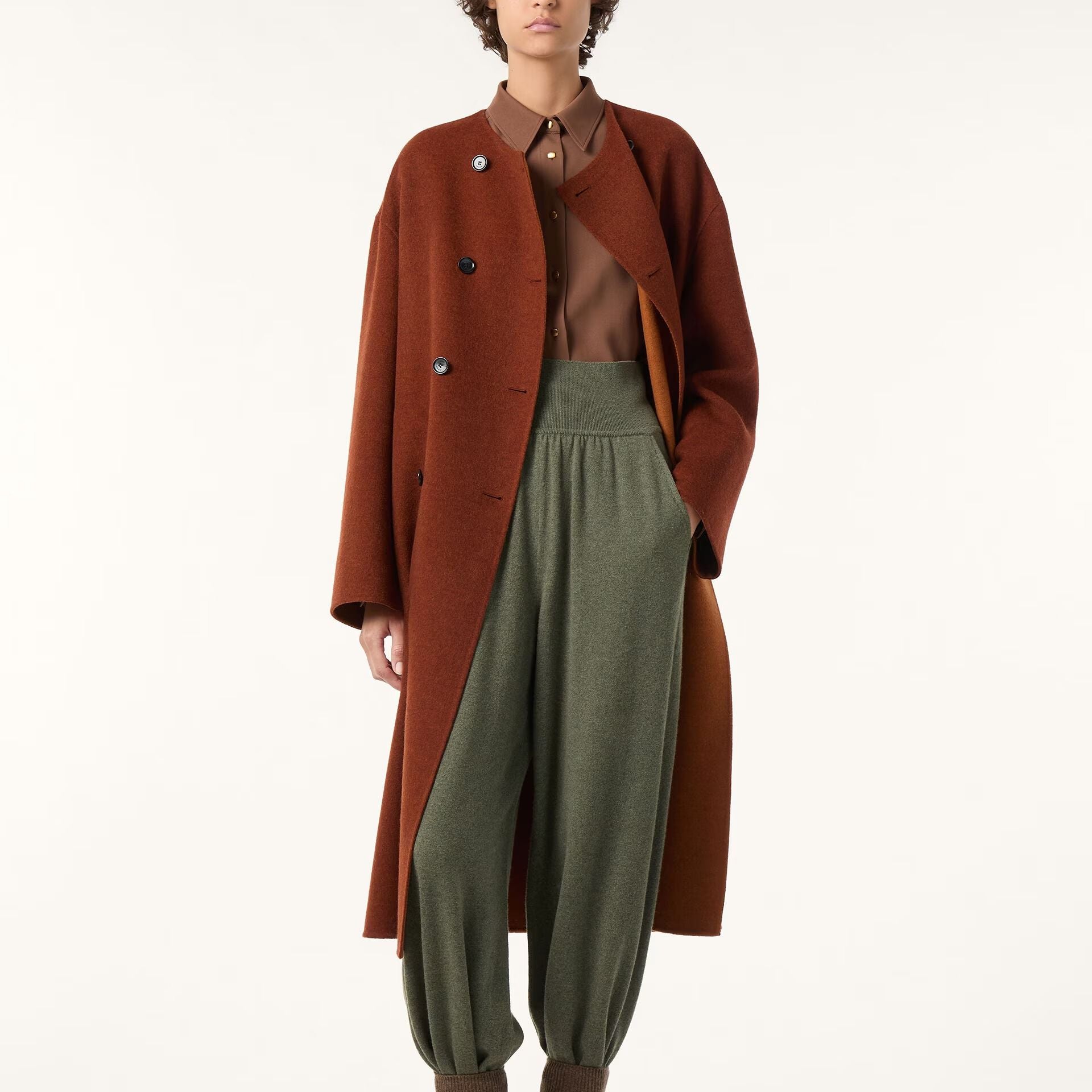 Loro Piana Classic Trousers in Baby Cashmere