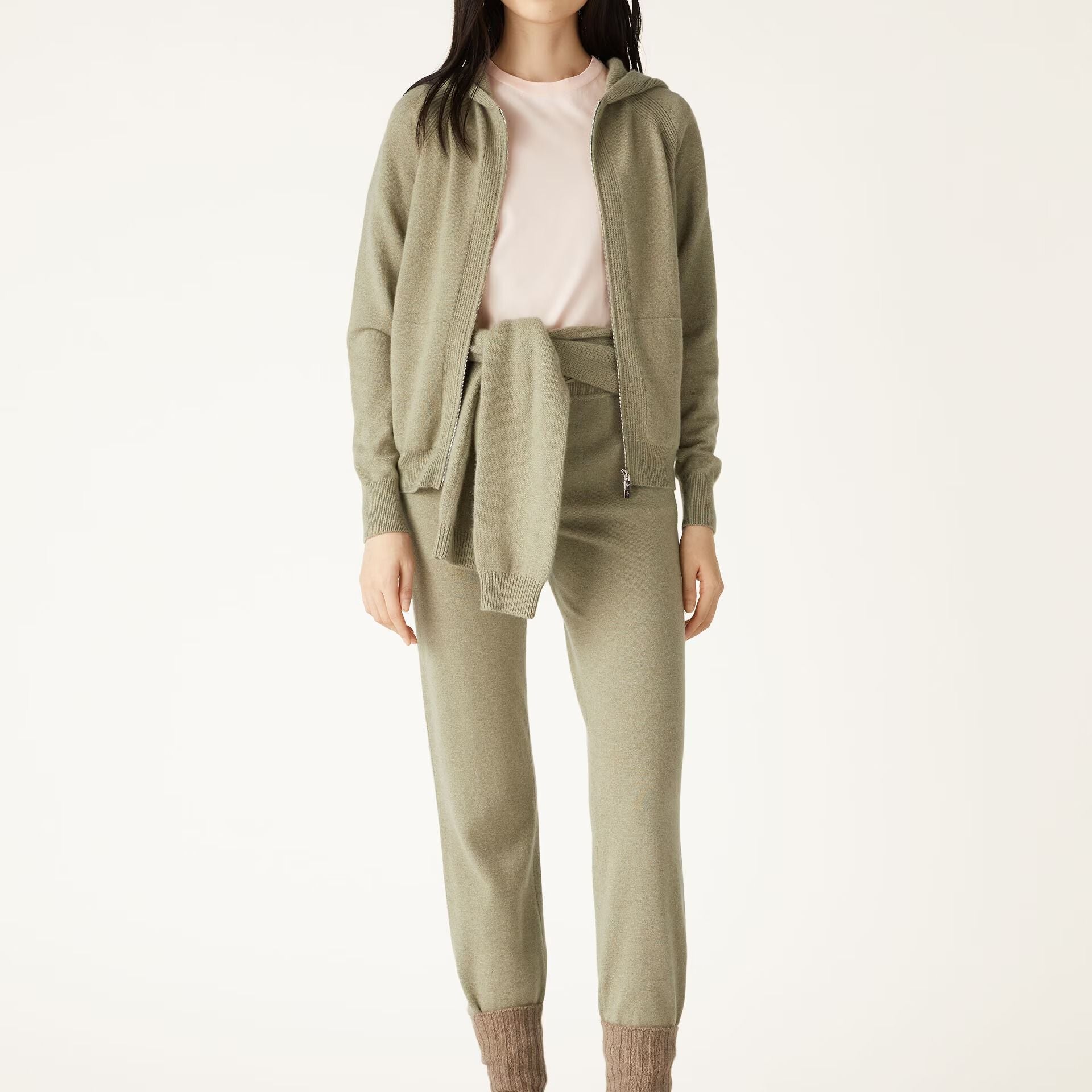 Loro Piana Merano Bomber in Baby Cashmere