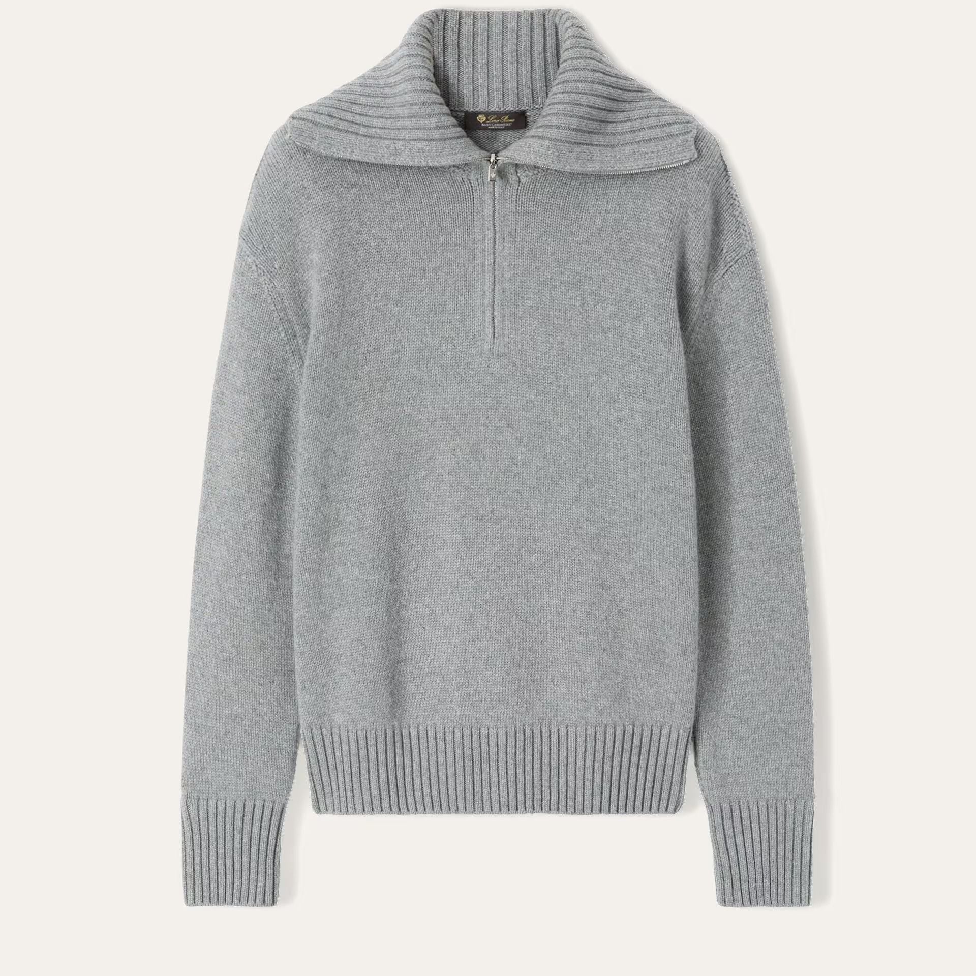 Loro Piana Parksville Pullover in Baby Cashmere