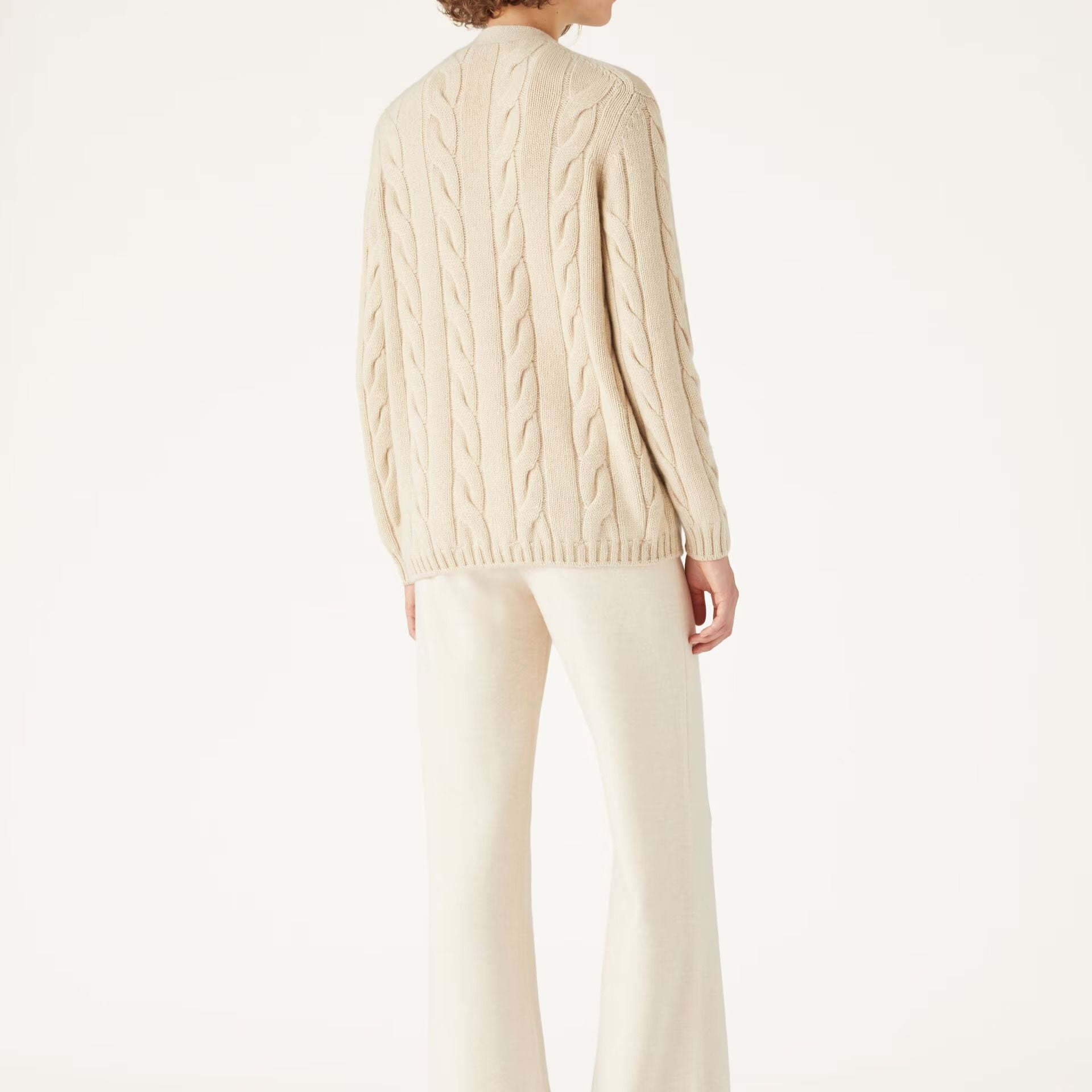 Loro Piana Napier Cardigan in Baby Cashmere Coarsehair