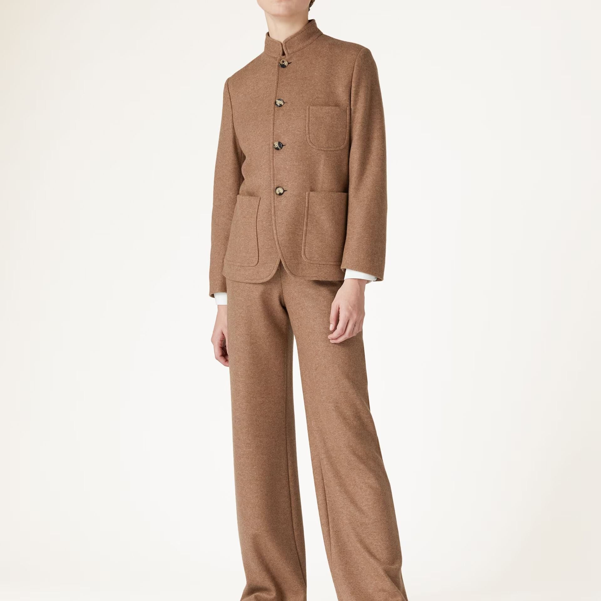 Loro Piana Spagna Mini Jacket in Jersey Novalis