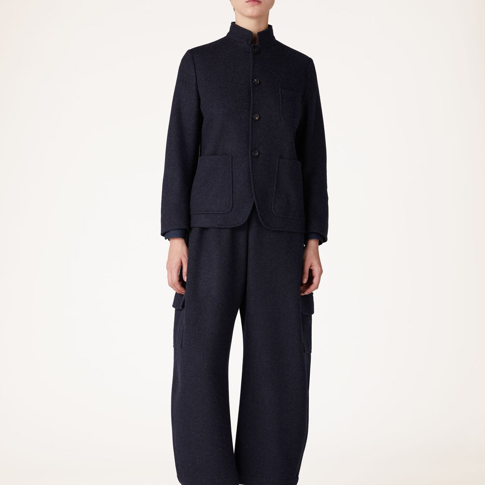 Loro Piana Spagna Mini Jacket in Jersey Novalis