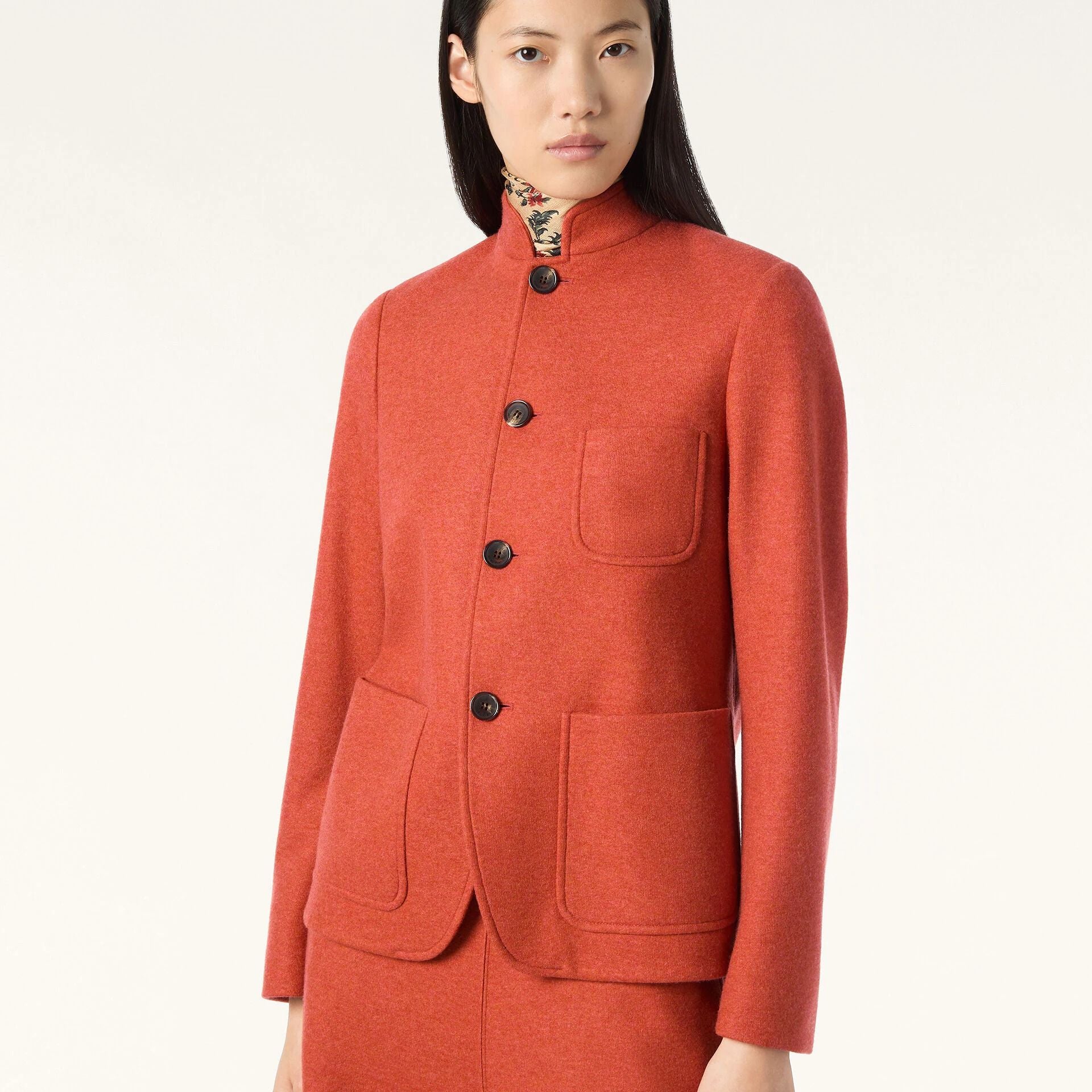 Loro Piana Spagna Mini Jacket in Jersey Novalis