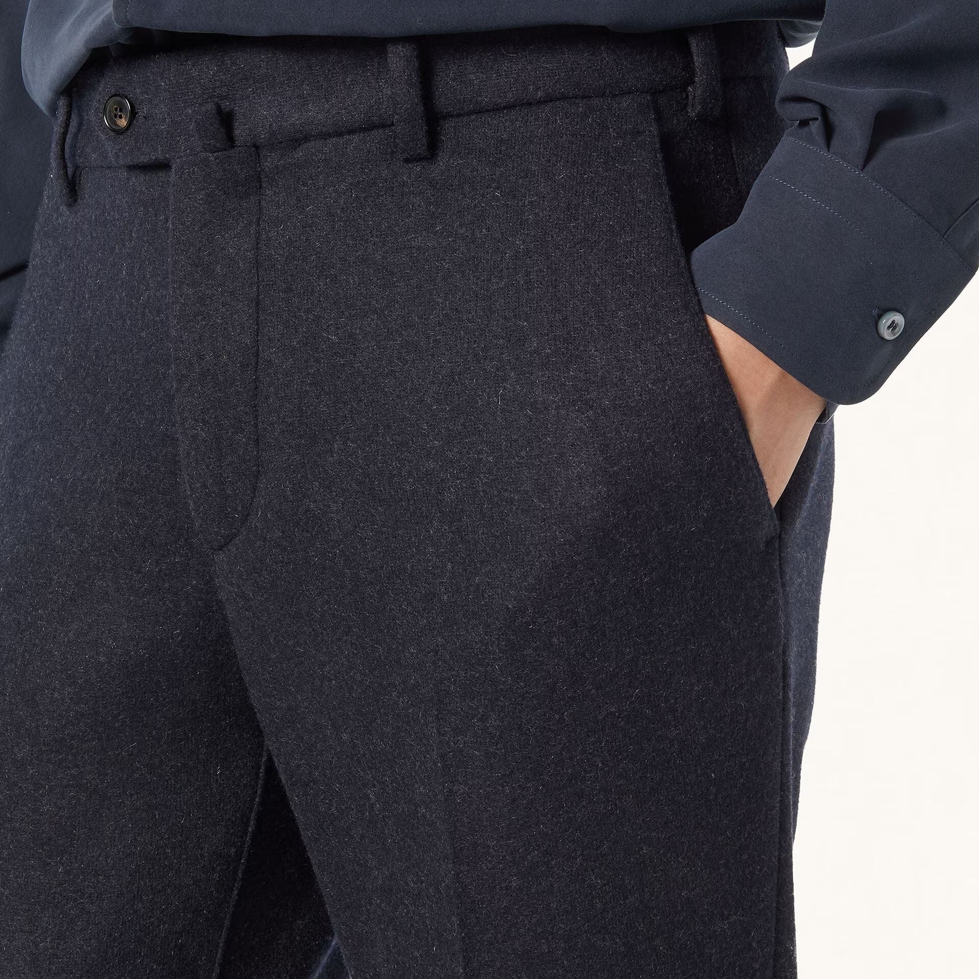 Loro Piana Novalis Trousers in Jersey Novalis