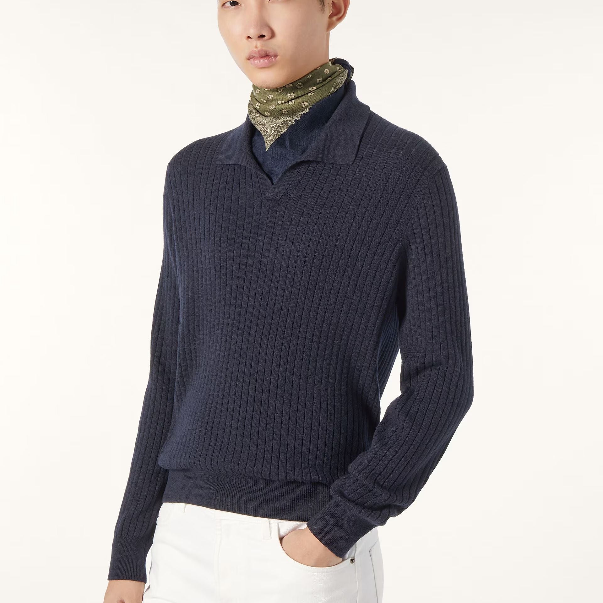 Loro Piana Lexington Polo Shirt in Baby Cashmere
