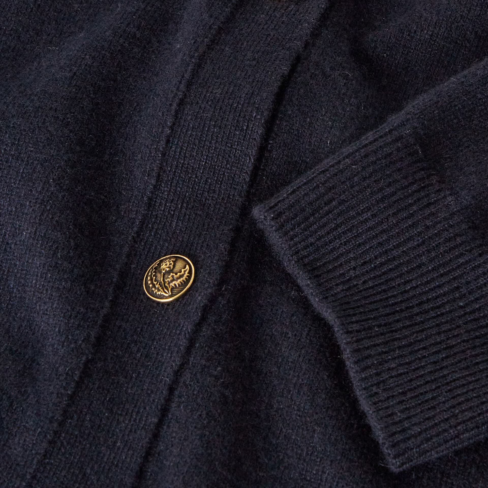 Loro Piana Classic Cardigan in Baby Cashmere