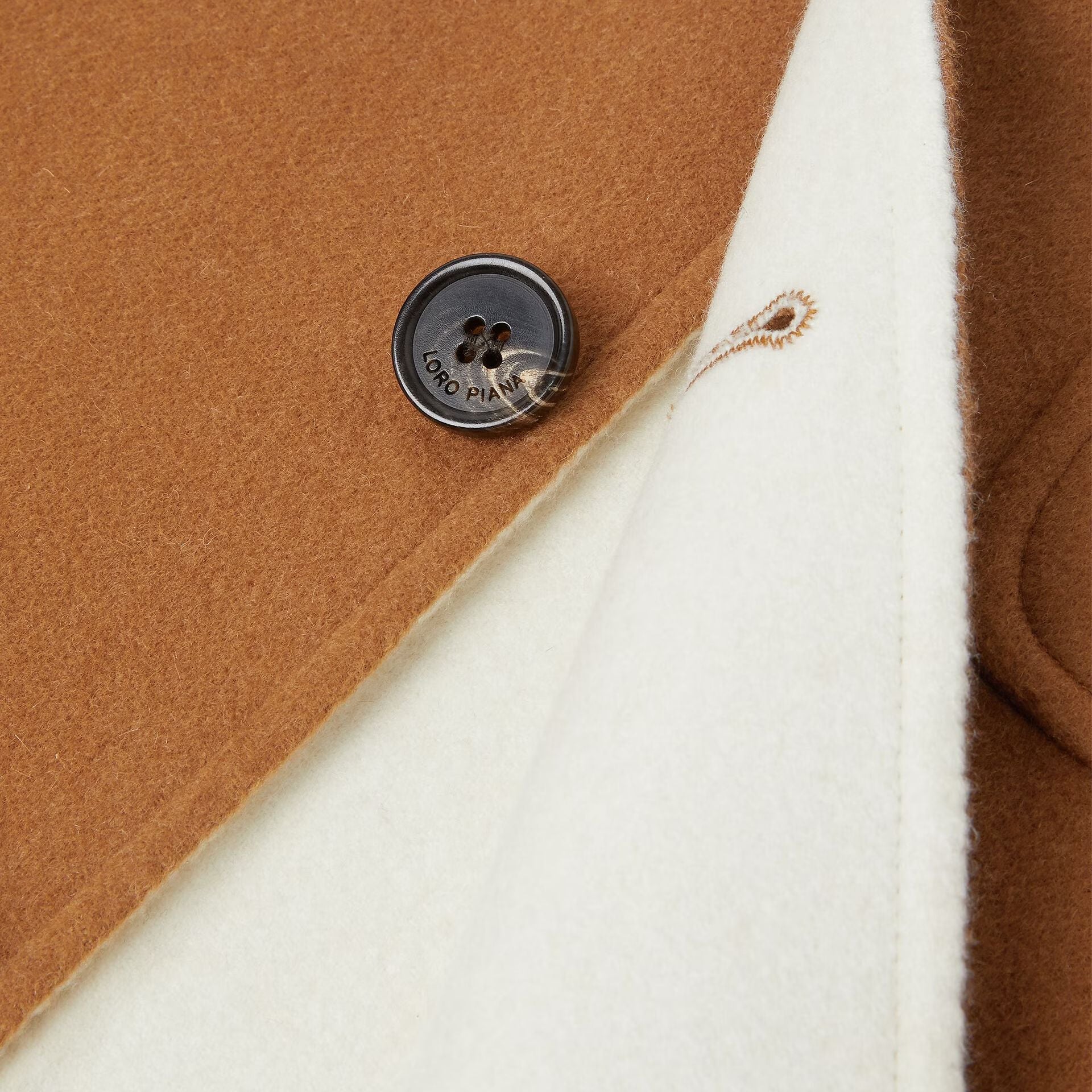 Loro Piana Spagna Mini Jacket in Baby Cashmere, Vicuña