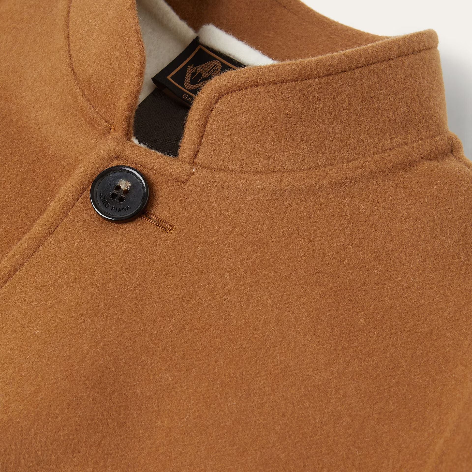 Loro Piana Spagna Mini Jacket in Baby Cashmere, Vicuña