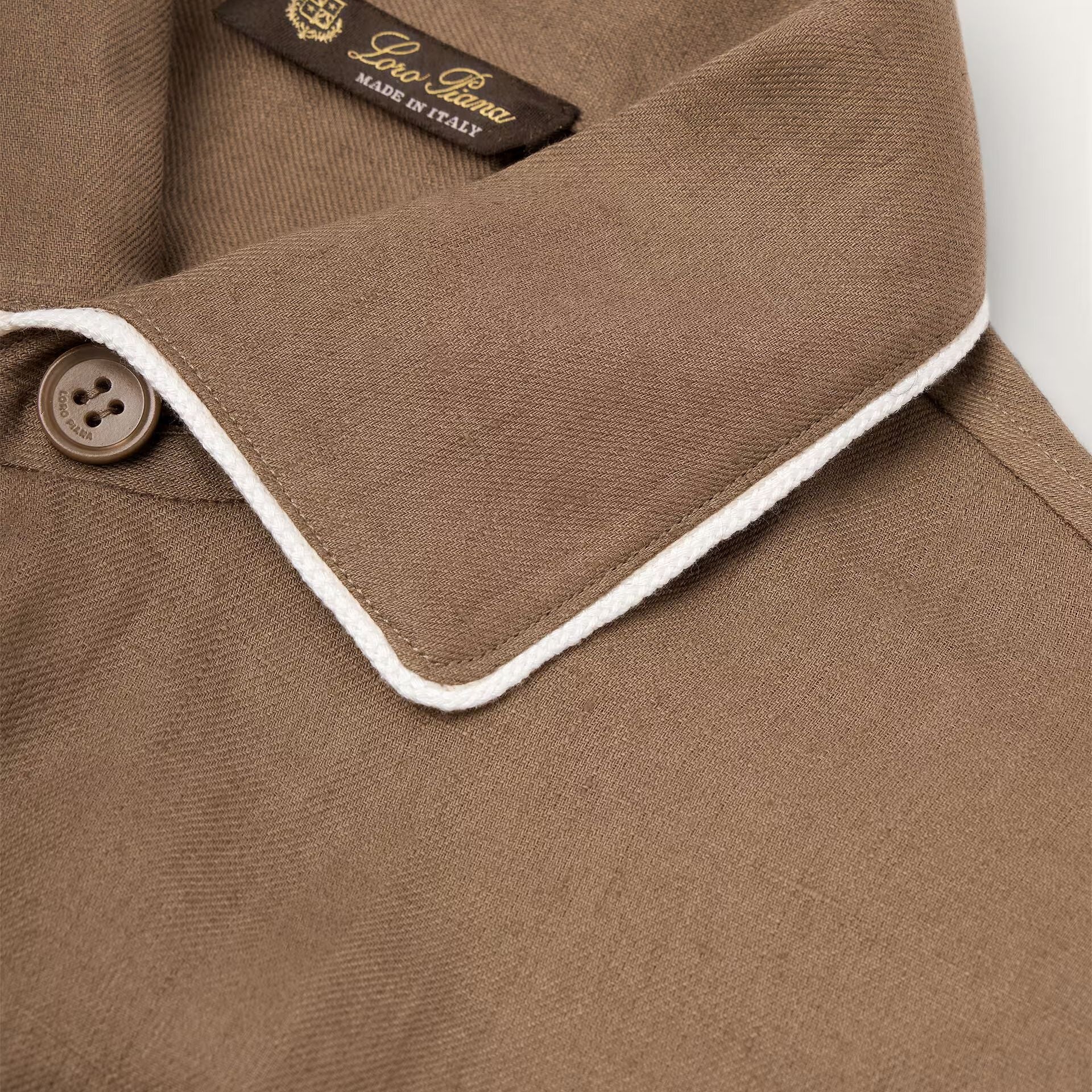 Loro Piana Lian Pyjamas Shirt in Linen