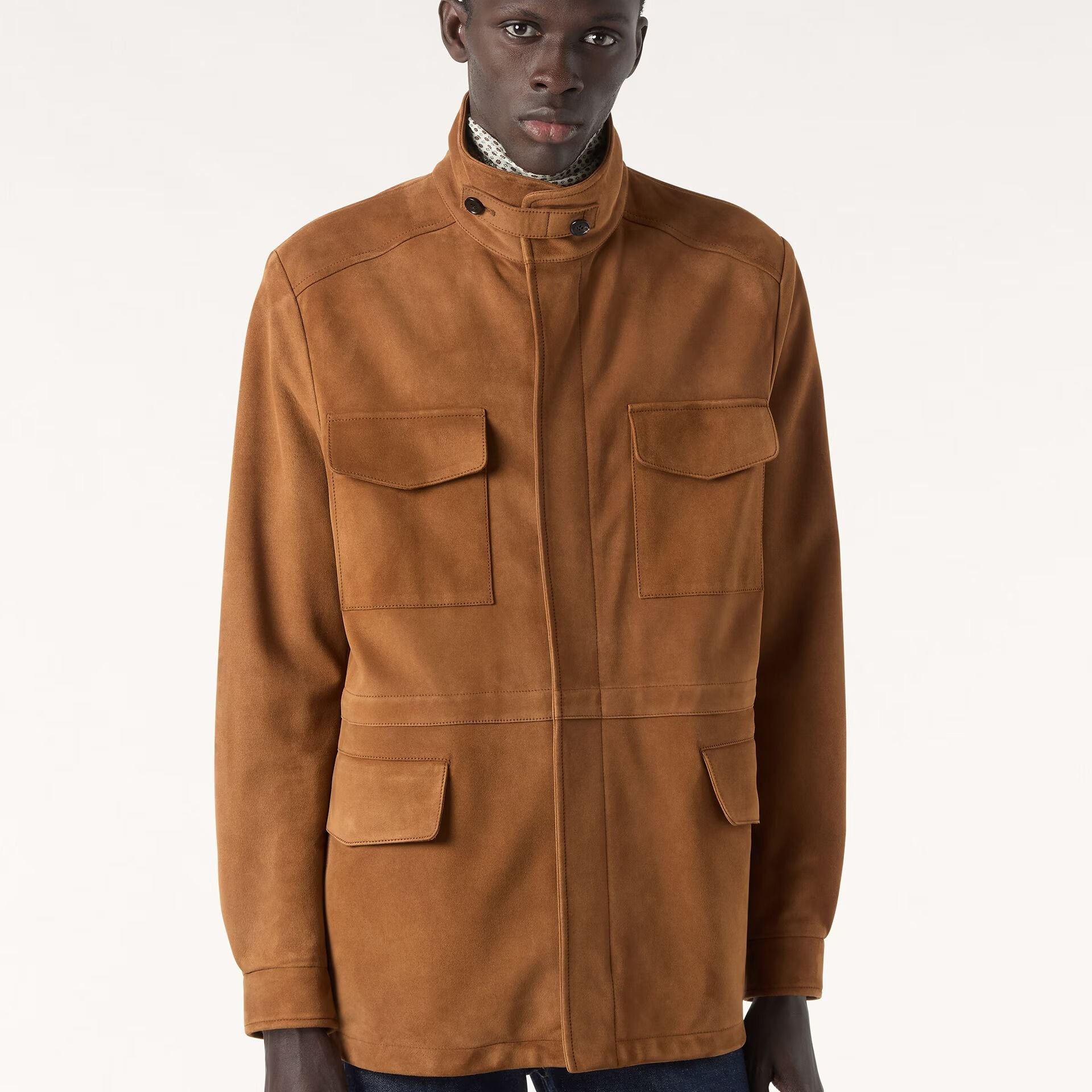 Loro Piana Traveller Field Jacket in Lambskin