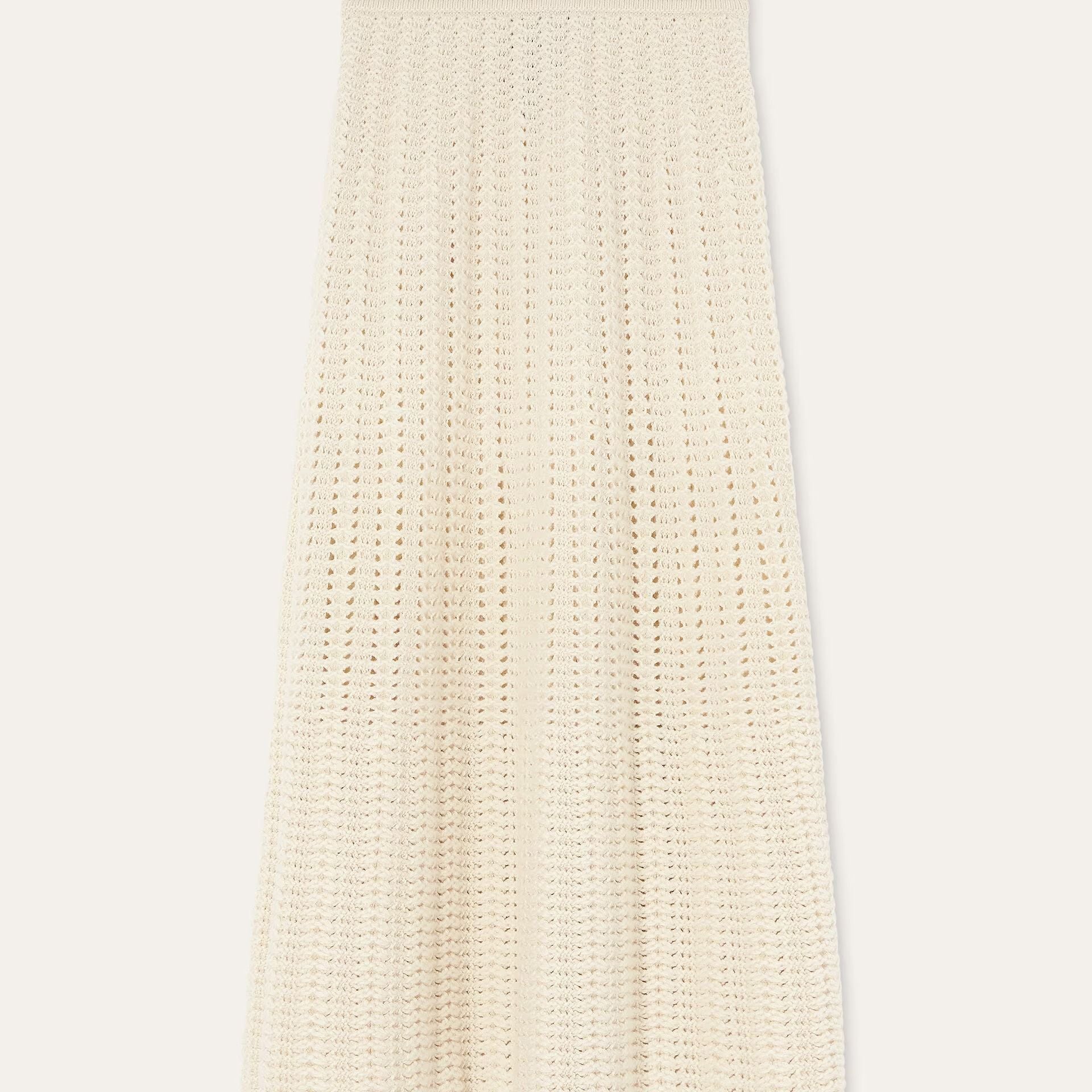Loro Piana Arola Skirt in Cashmere, Abaca