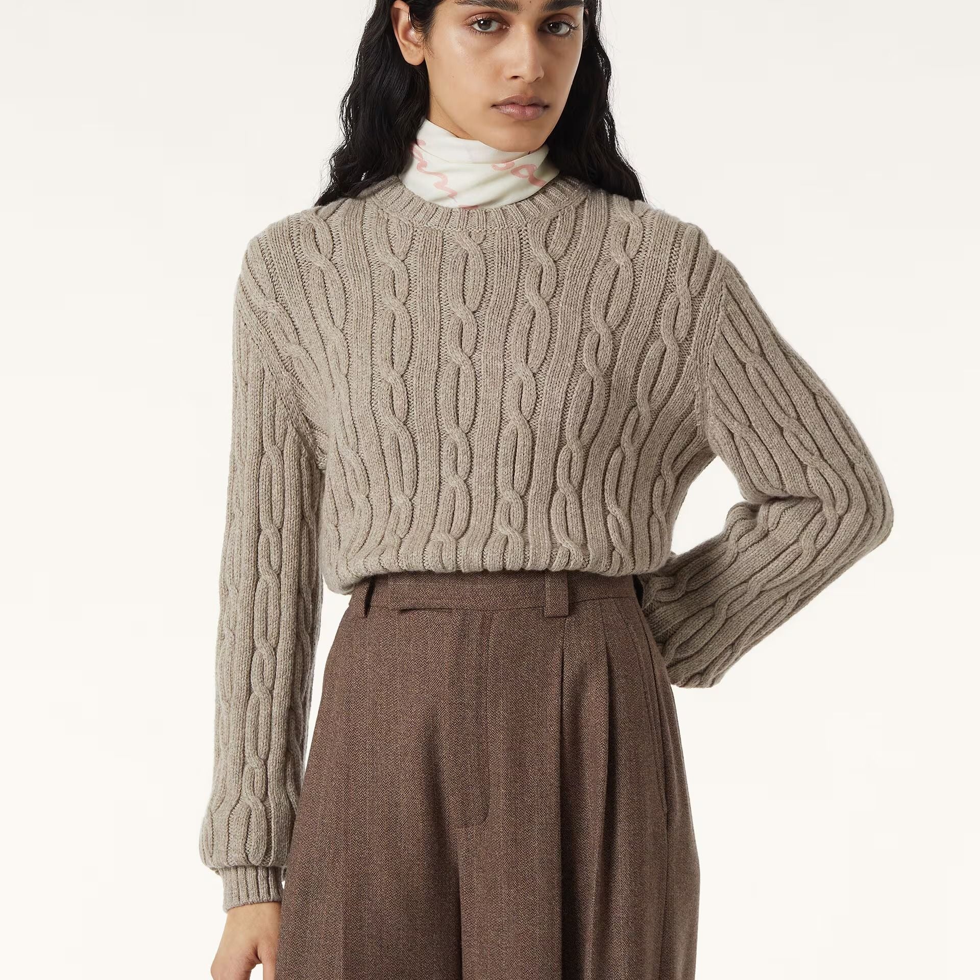 Loro Piana Napier Firefly Crewneck in Cashmere