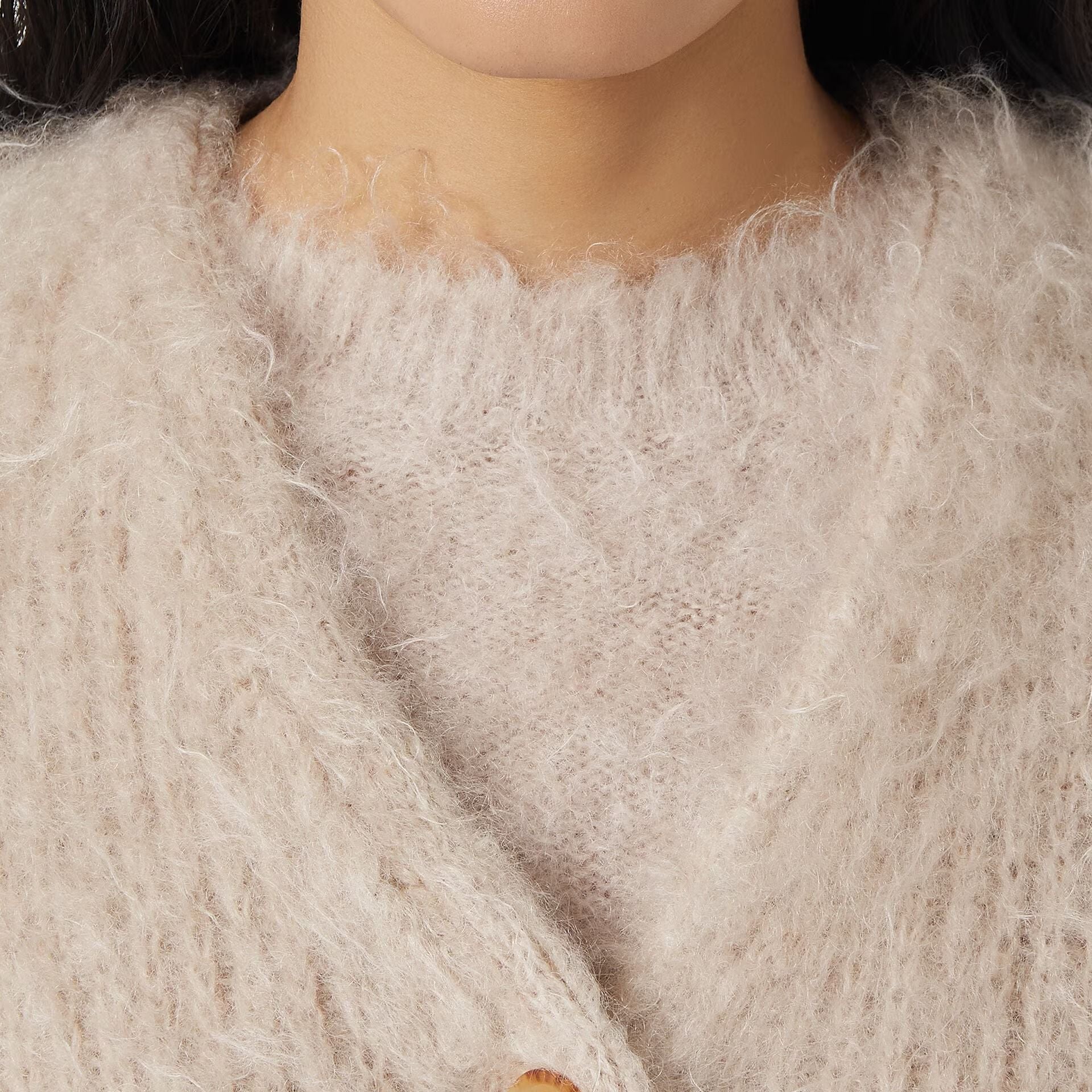 Loro Piana Cherry Hill Cardigan in Mohair, Cashmere