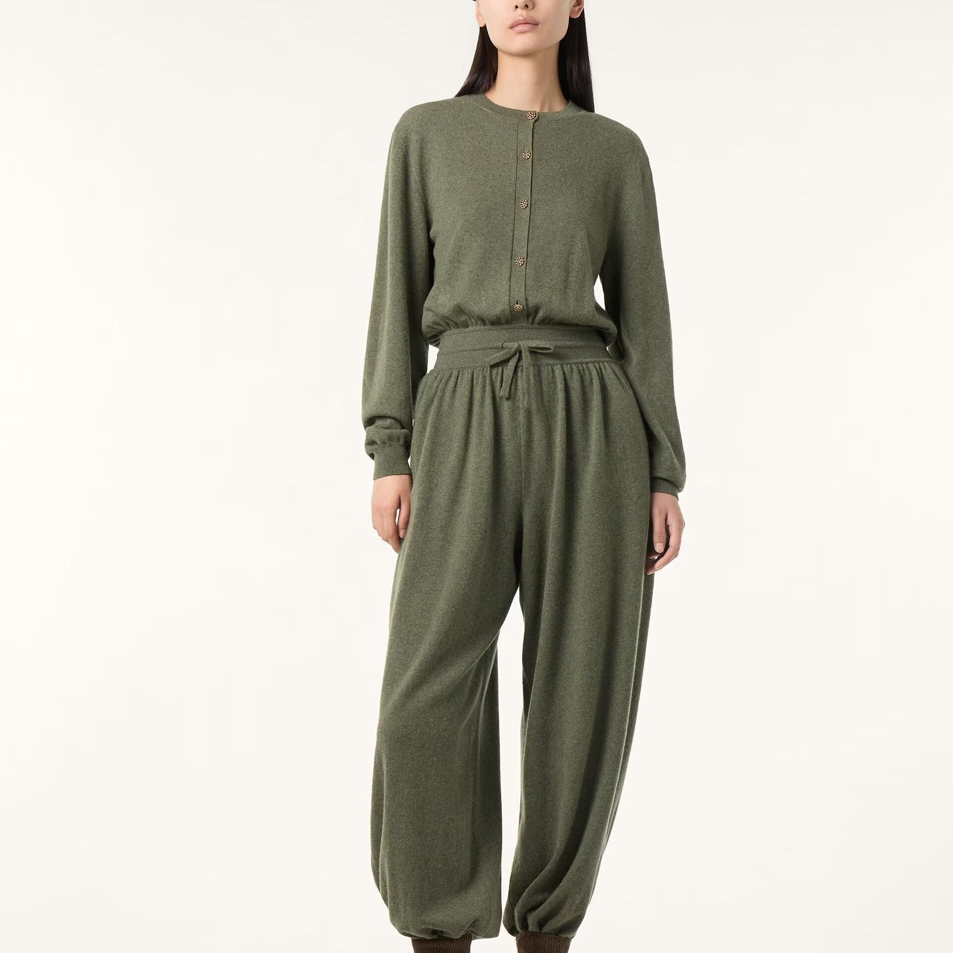 Loro Piana Classic Jumpsuit in Baby Cashmere