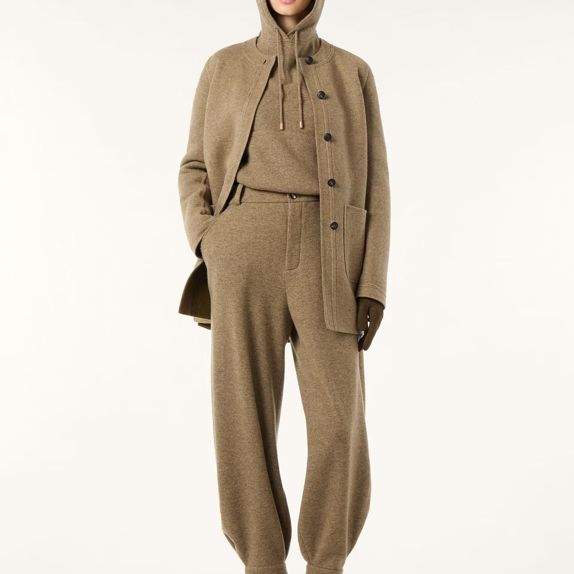 Loro Piana Rio Bodro Sweatshirt in Jersey Novalis