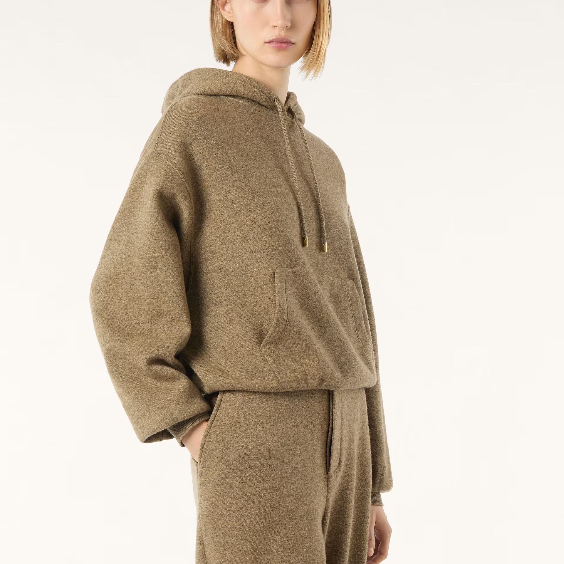 Loro Piana Rio Bodro Sweatshirt in Jersey Novalis