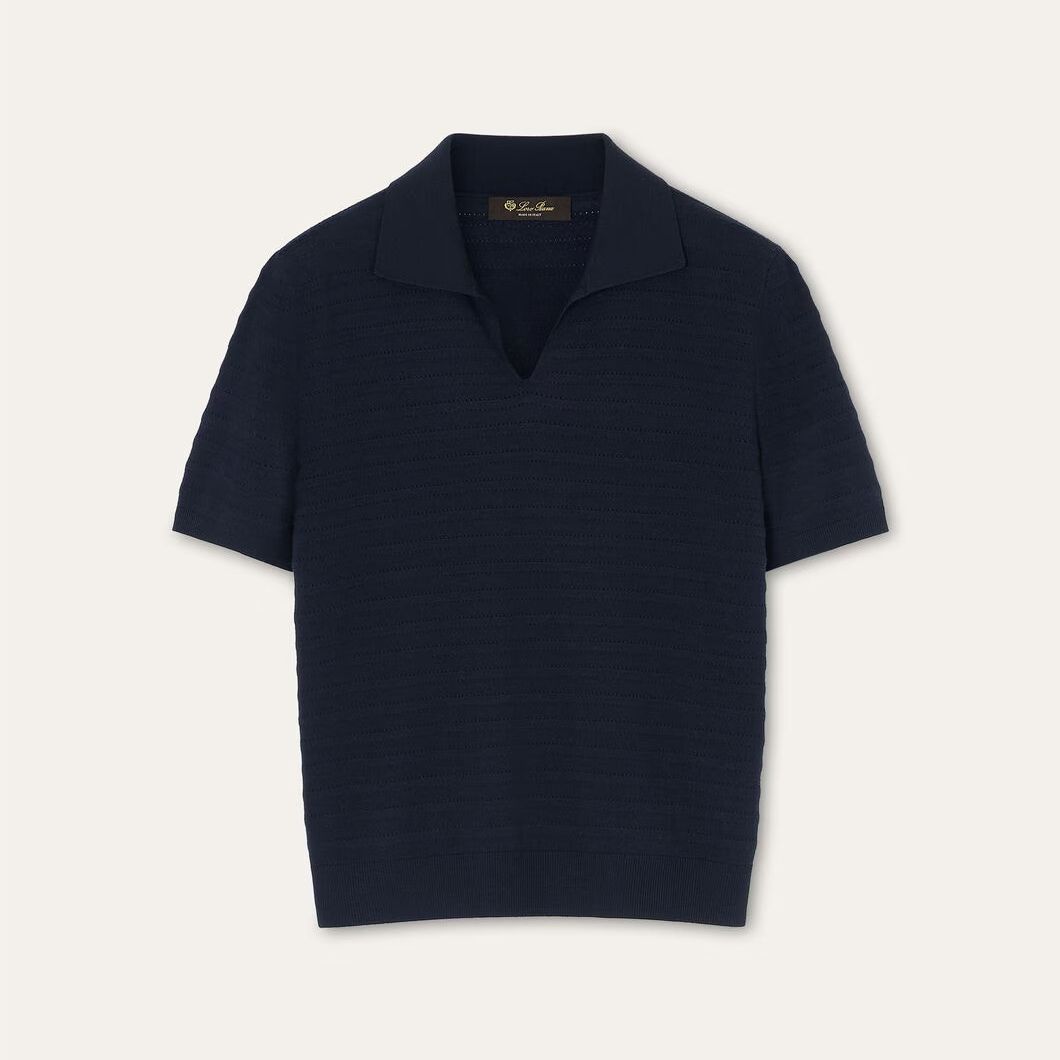 Loro Piana Touch Loro Piana Royal Lightness® Polo Shirt in Loro Piana Royal Lightness®