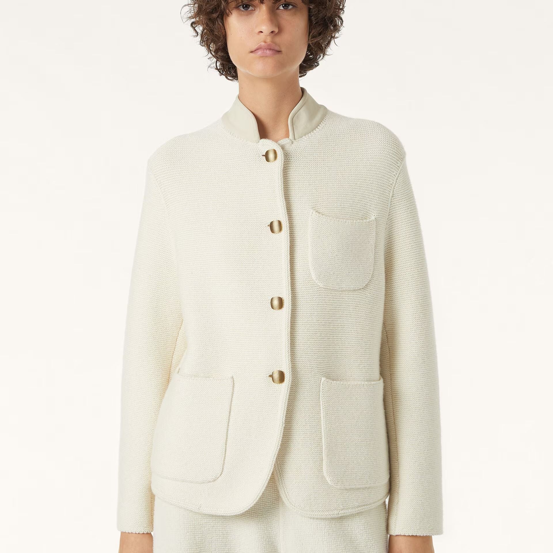Loro Piana Arola Jacket in Cashmere, Abaca