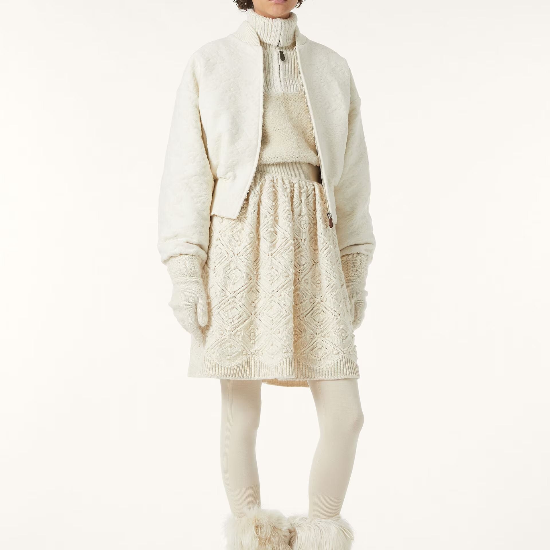 Loro Piana La Plagne Skirt in Cashmere